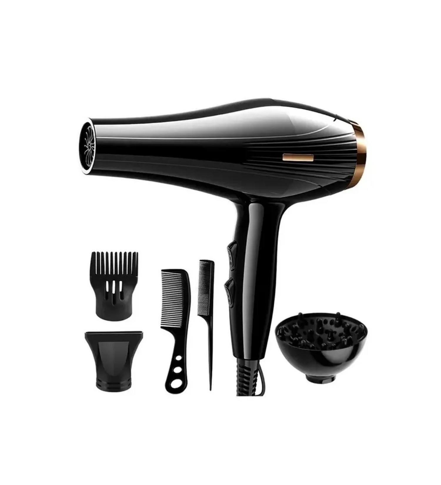Fast and powerful hairdryer for styling and drying