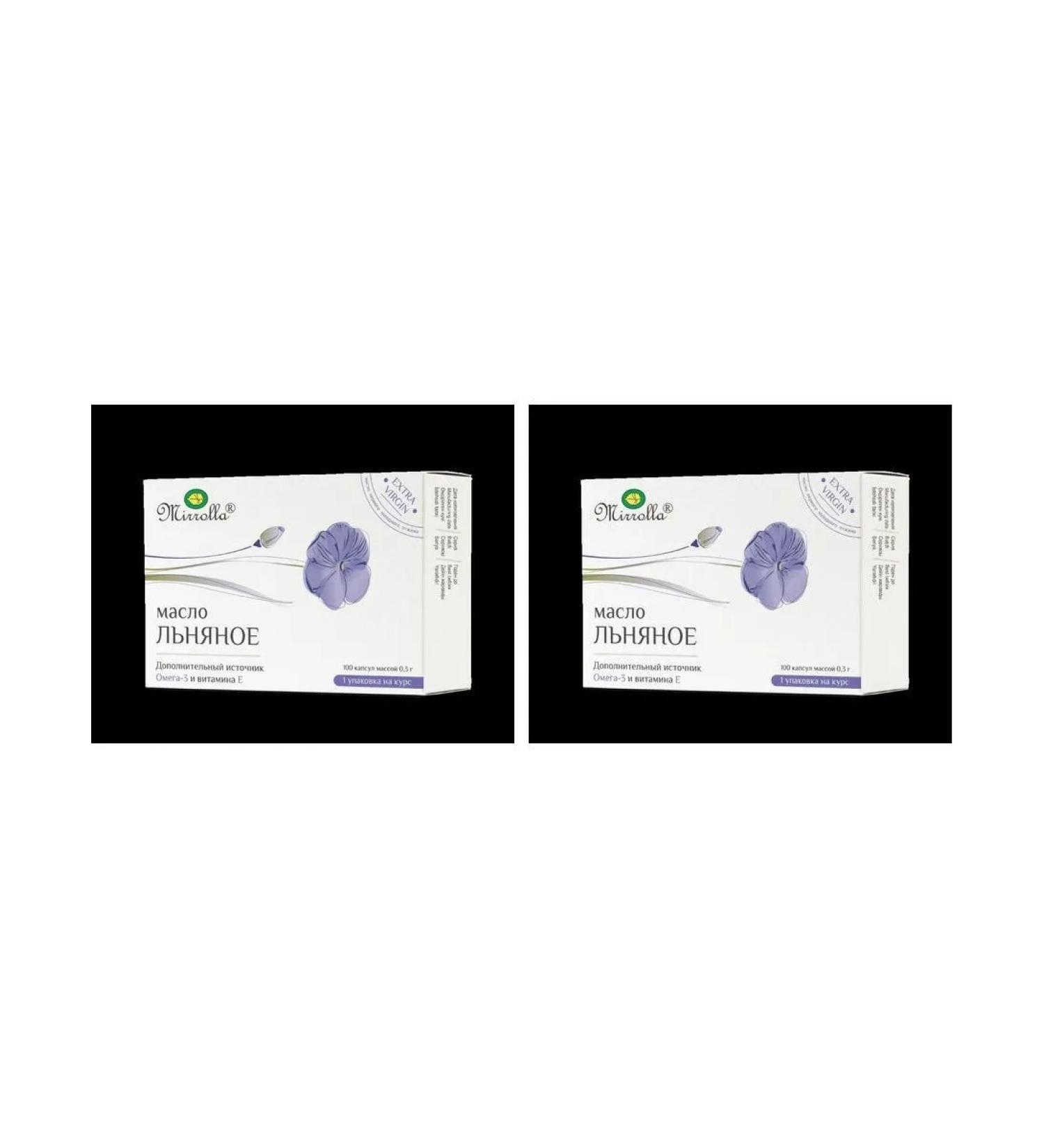 Mirrolla linseed oil complex with vitamin E N100 KA - 2pcs - Buy Online on GoSupps.com