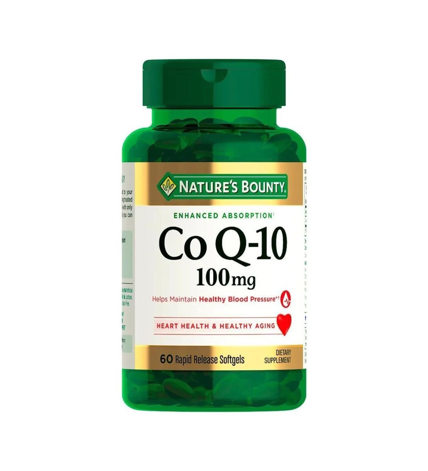 Nature's Bounty Coenzyme Q-10 0.1 N60 caps Natures Bounty