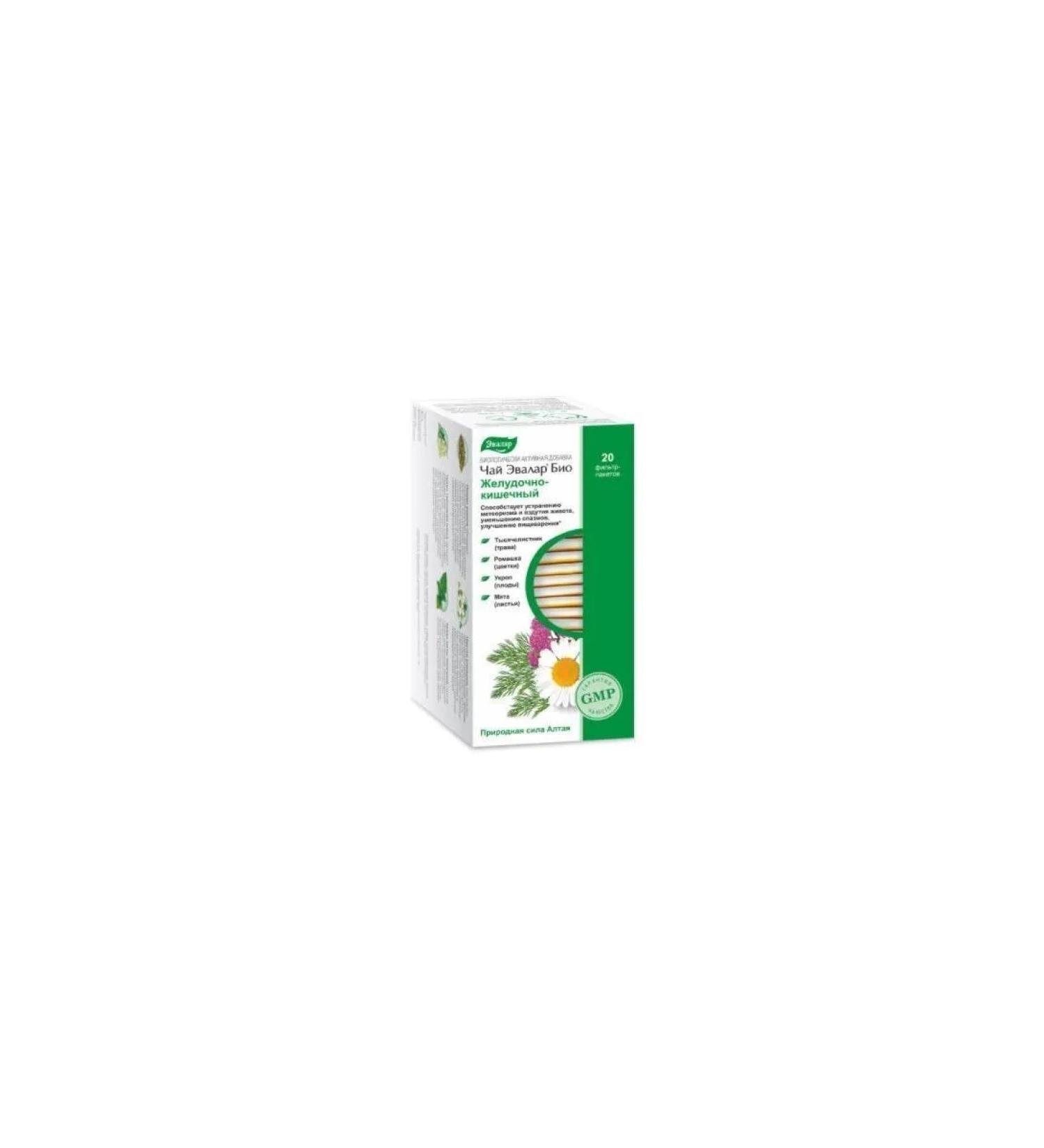 Evalar tea bio gastrointestinal and pour 1.8 n20 f pak