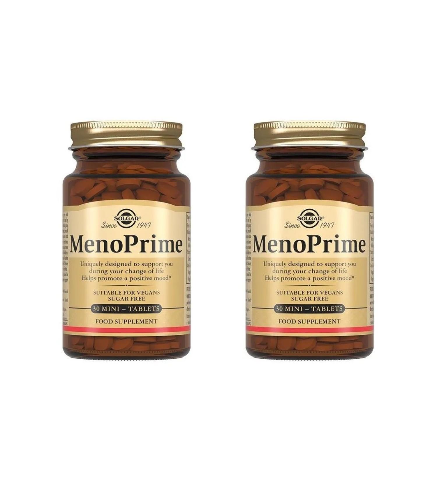 SOLGAR Meno Prime N30 table 443 mg - 2pcs - Buy Online on GoSupps.com