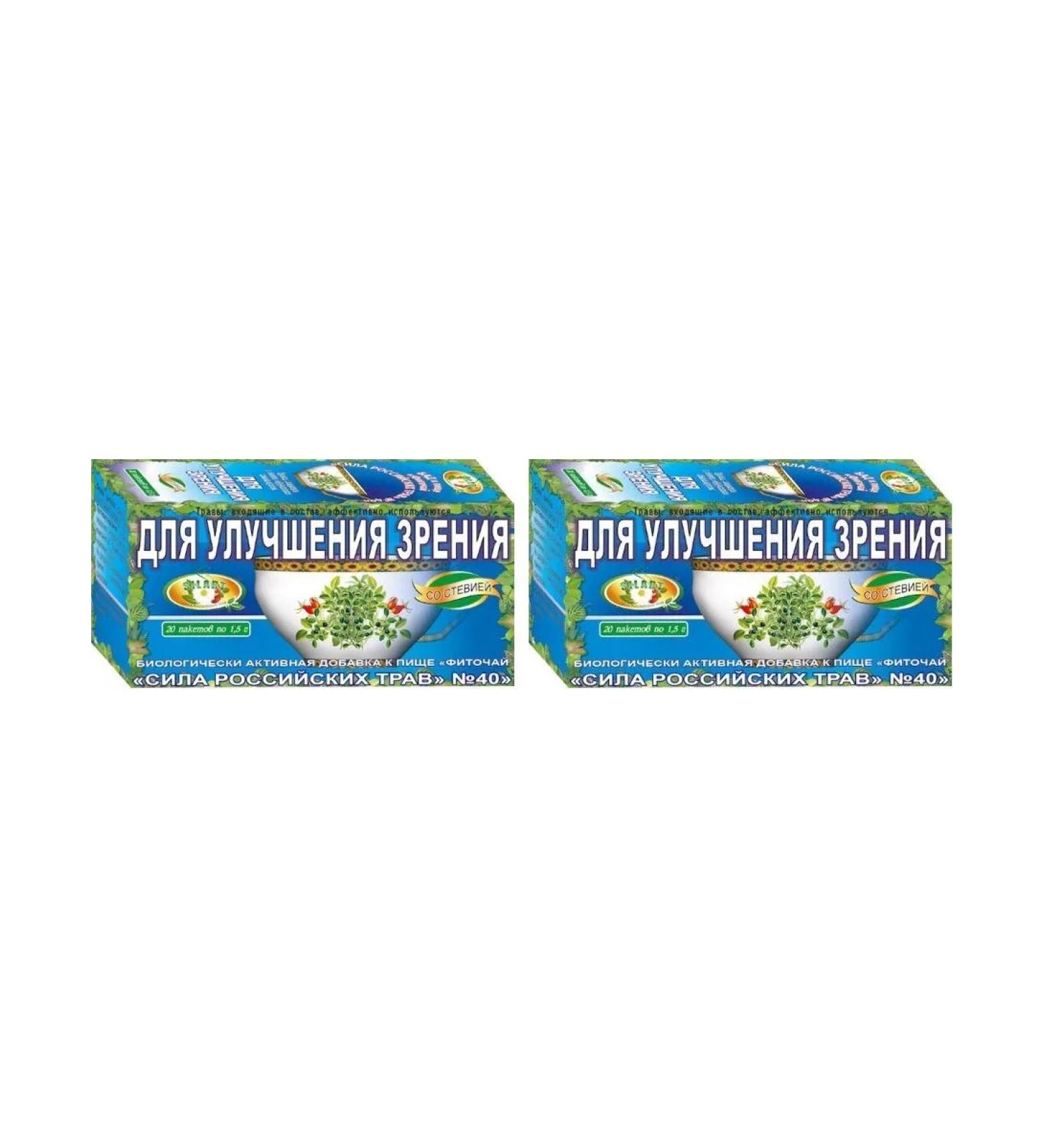 The power of Russian herbs Phytochi N40 1.5 N20 F PAK - 2pcs