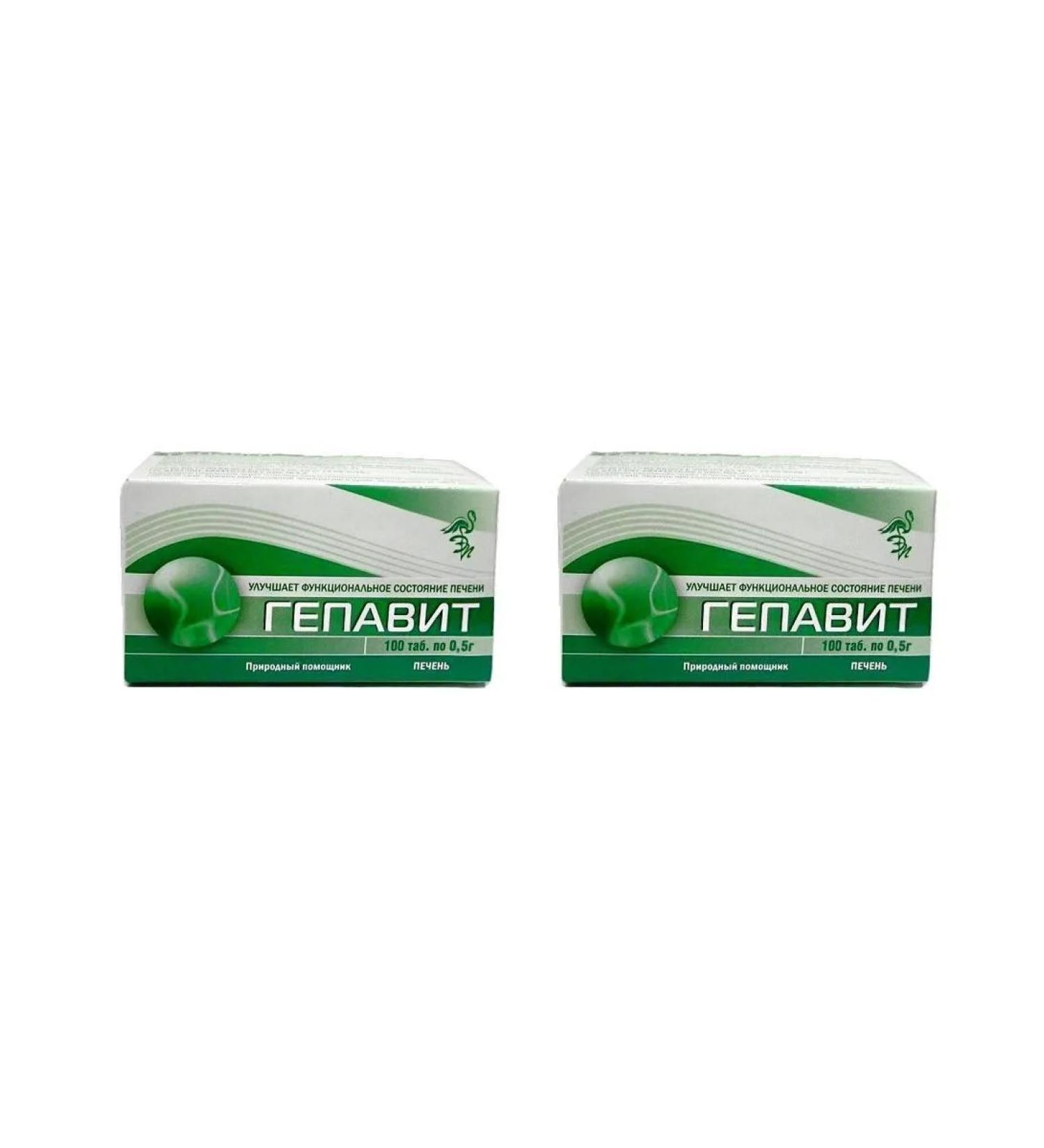 VMin LLC Hepavit N100 Table of 0.5g - 2pcs - Buy Online on GoSupps.com