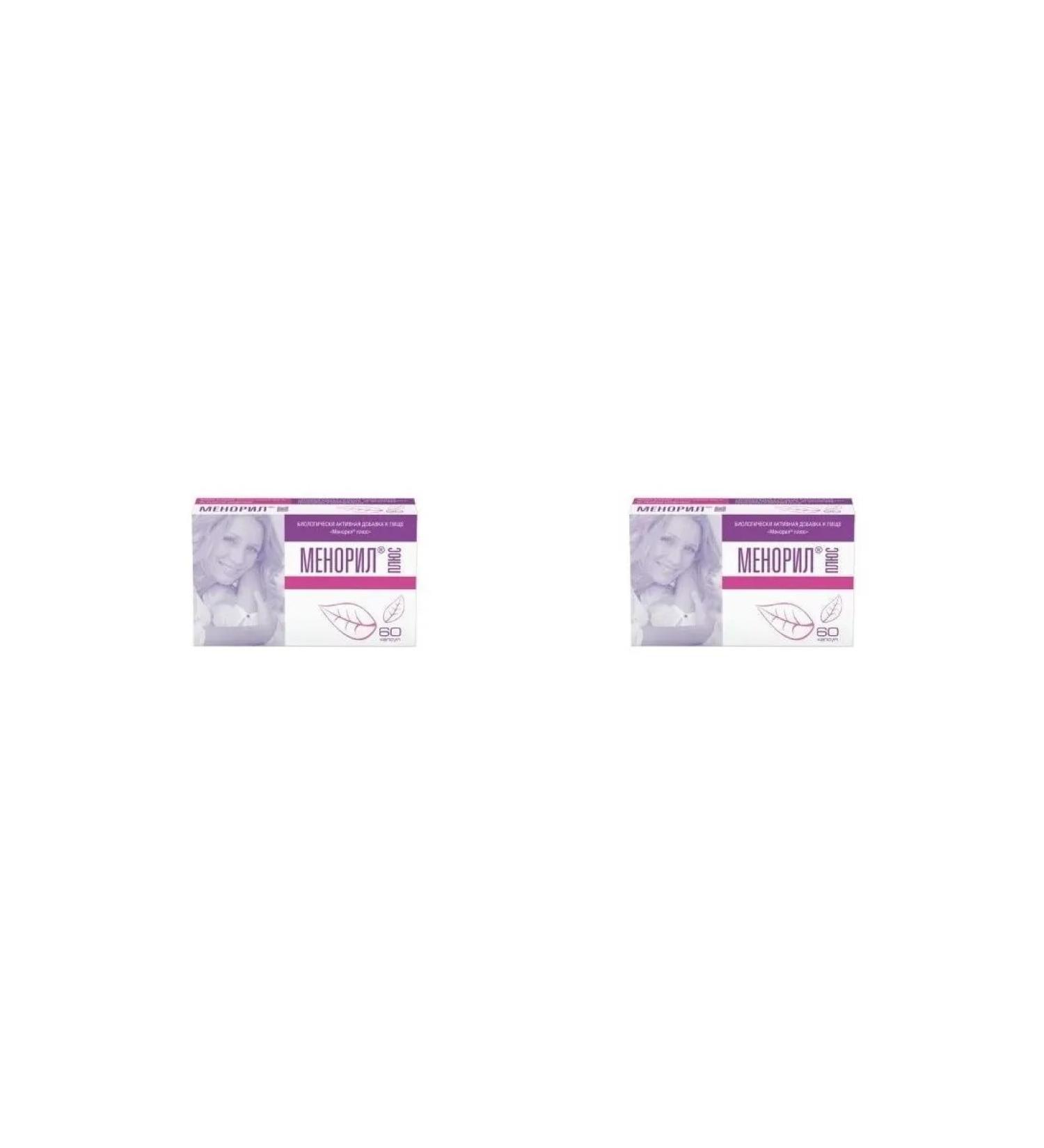 VTF LLC Menoril plus n60 caps - 2pcs - Buy Online on GoSupps.com