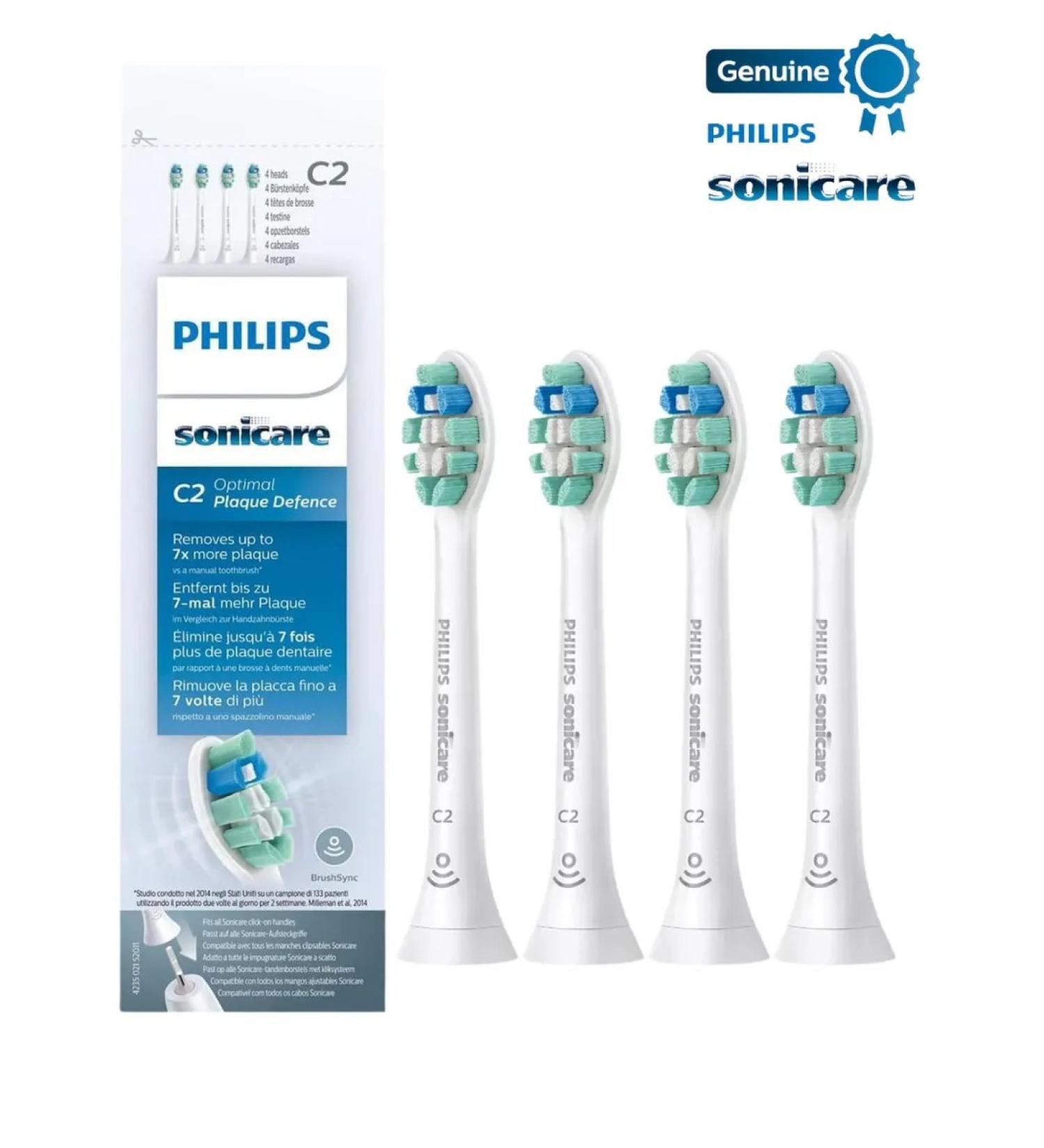 Philips Sonicare C2 HX9024 10 4 pcs - Buy Online on GoSupps.com