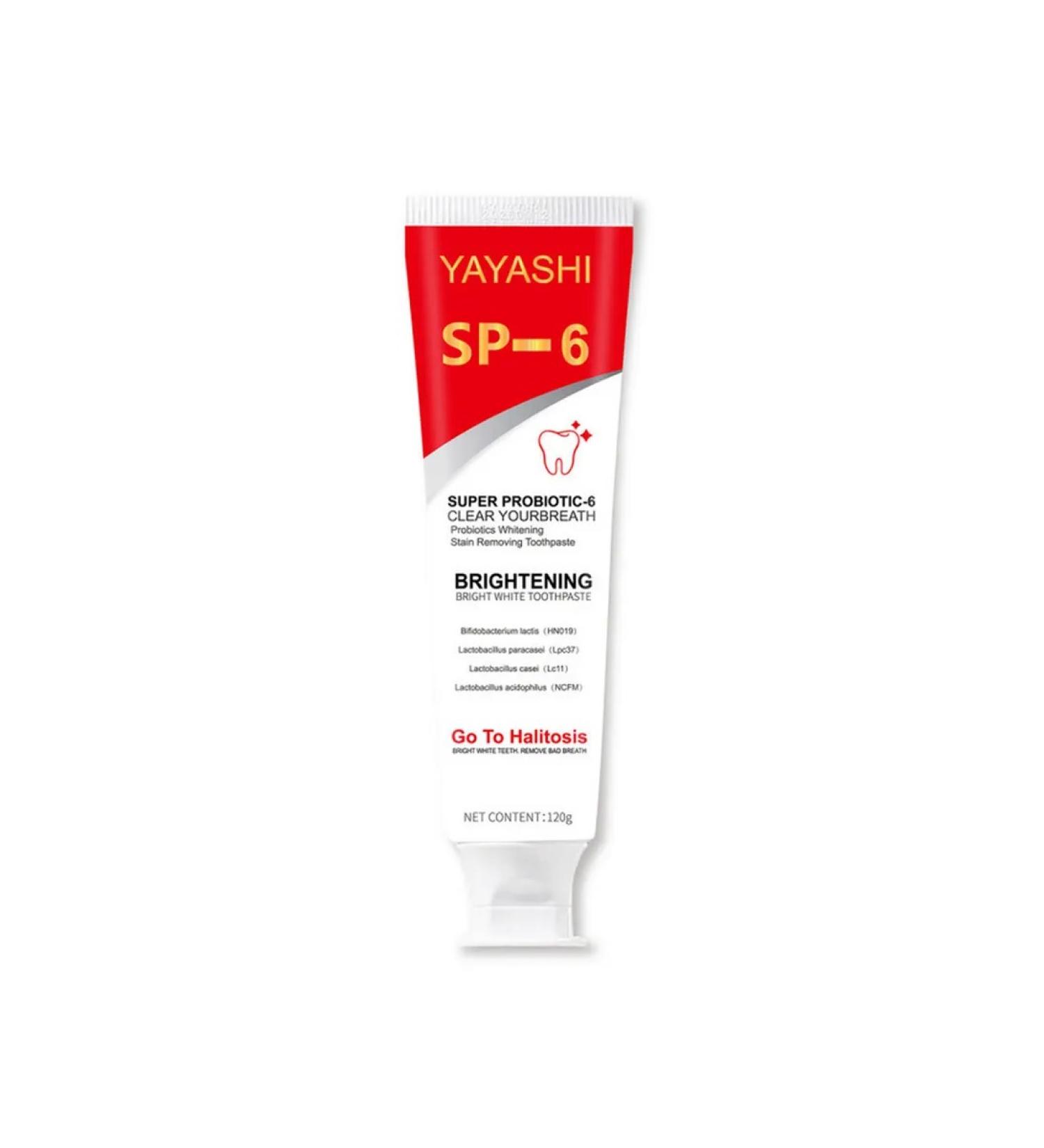 Yayashi SP-4 toothpaste for shine 120 g - Buy Online on GoSupps.com