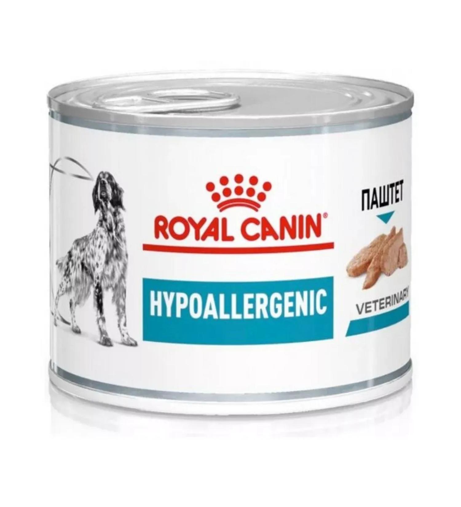 ROYAL CANIN Canned food for dogs Hypoallergenic Paste 200g*12pcs