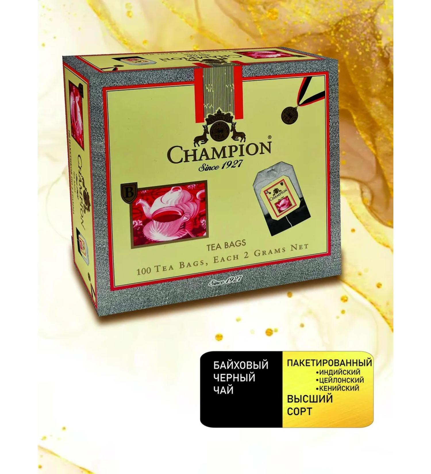 Beta tea Tea black champion 100 packages - Buy Online on GoSupps.com