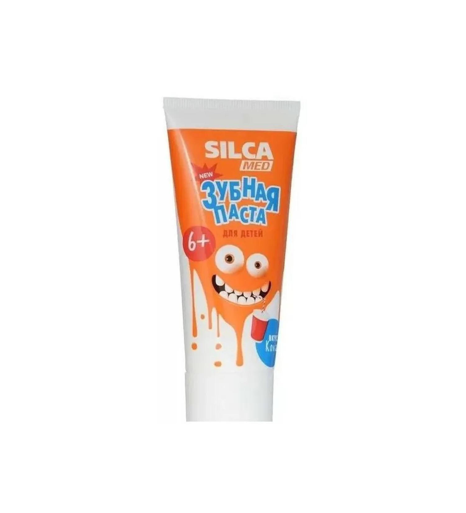 SILCAMED Set 2 pieces of toothpaste baby taste of cola 65 g