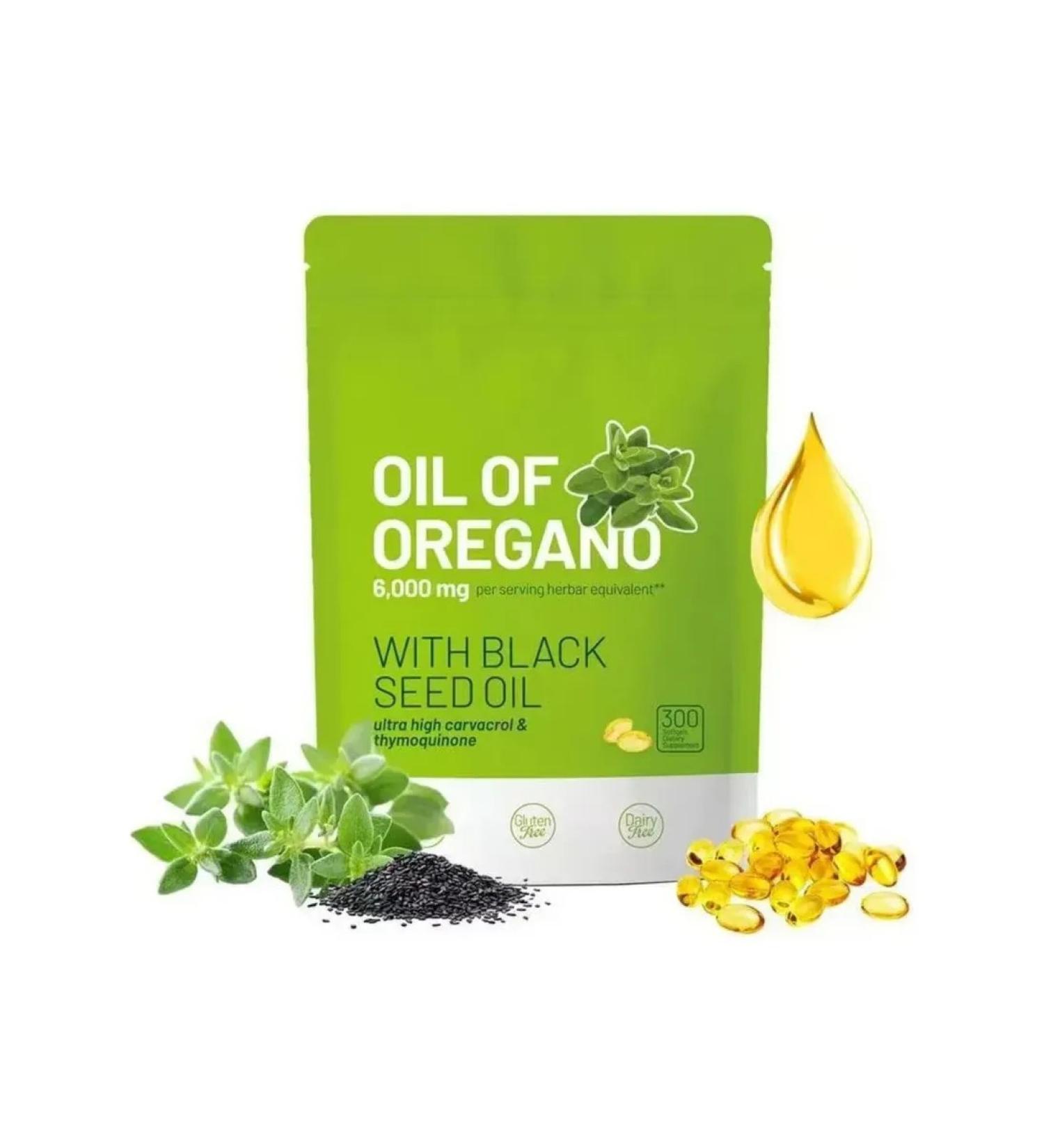 Z sugar gel capsules with oregano oil 300 - Buy Online on GoSupps.com
