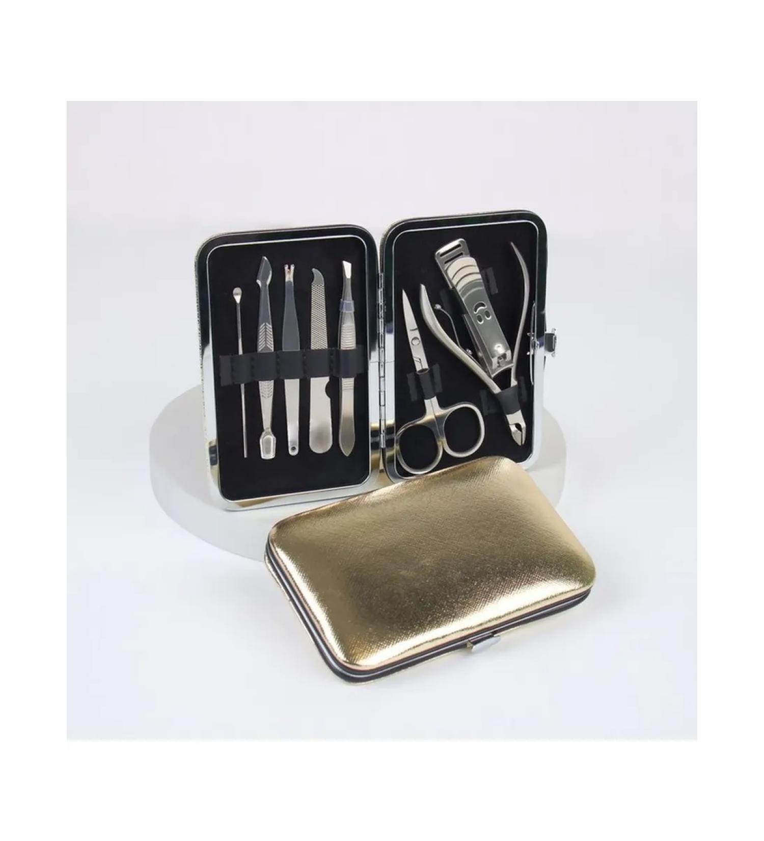 Manicure set "Metallic" 8 items - Buy Online on GoSupps.com