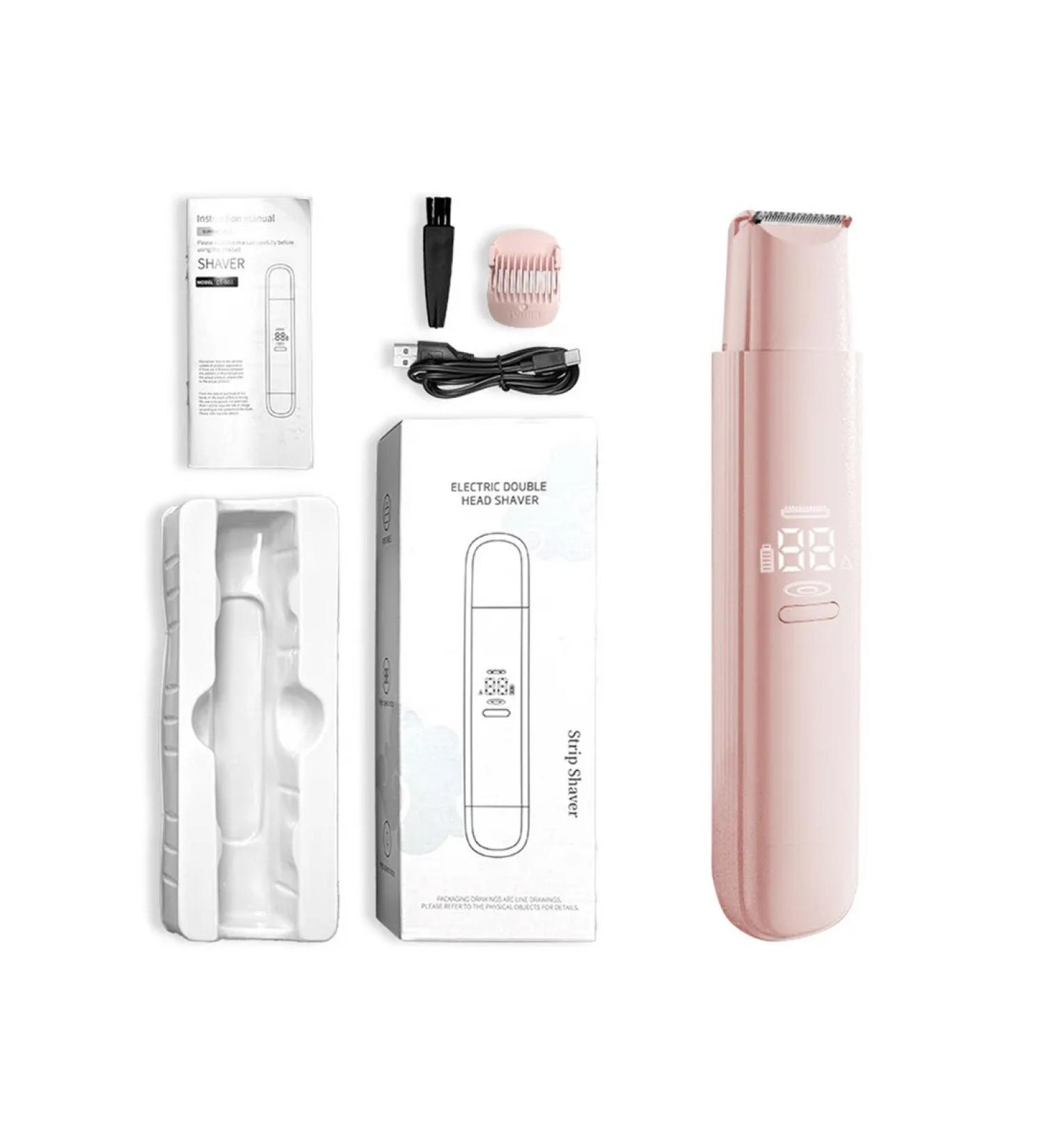 2B1 electric trimmer for a bikini face and body of roses - Buy Online on GoSupps.com