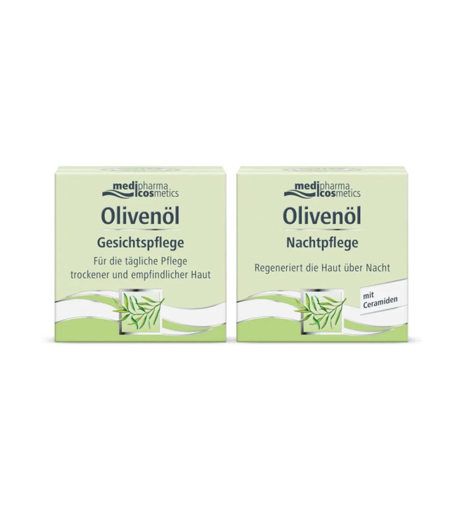MEDIPHARMA COSMETICS Set: OLIVENOL FACE CREAM 50ML + OLIVENOL NIGHT FACE CREAM 50ML