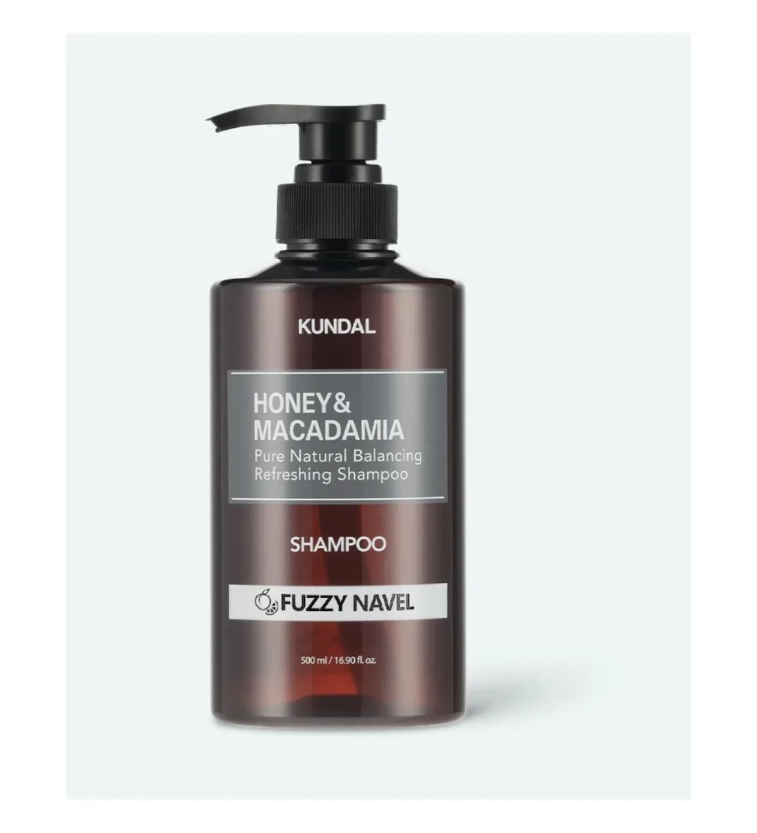 Kundal brand Fuzzy Navel hair shampoo 500 ml - Buy Online on GoSupps.com