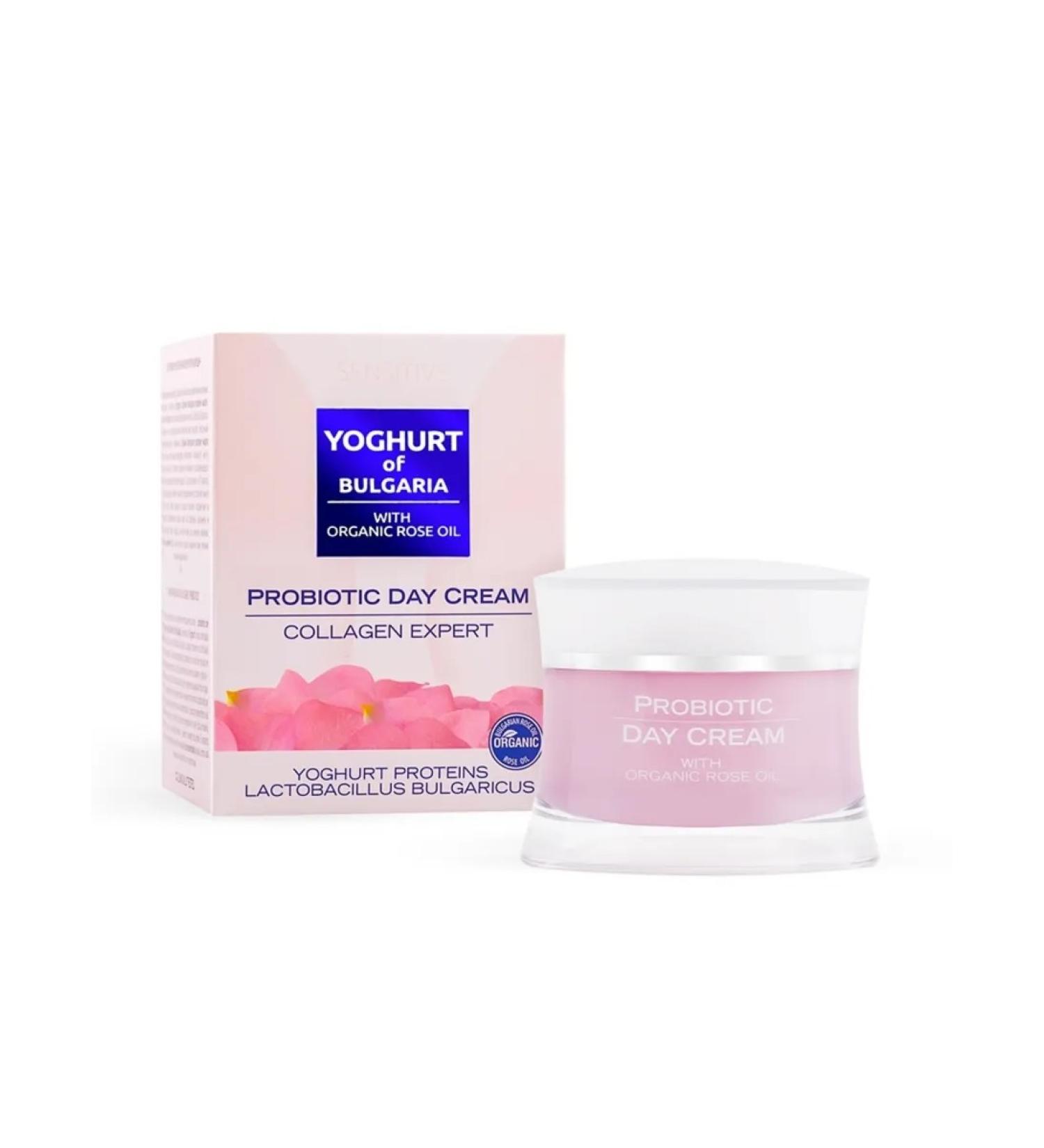 Beauty and care Yoghurt of Bulgaria Probiotic Day Cream Collagen Expert 50 ml