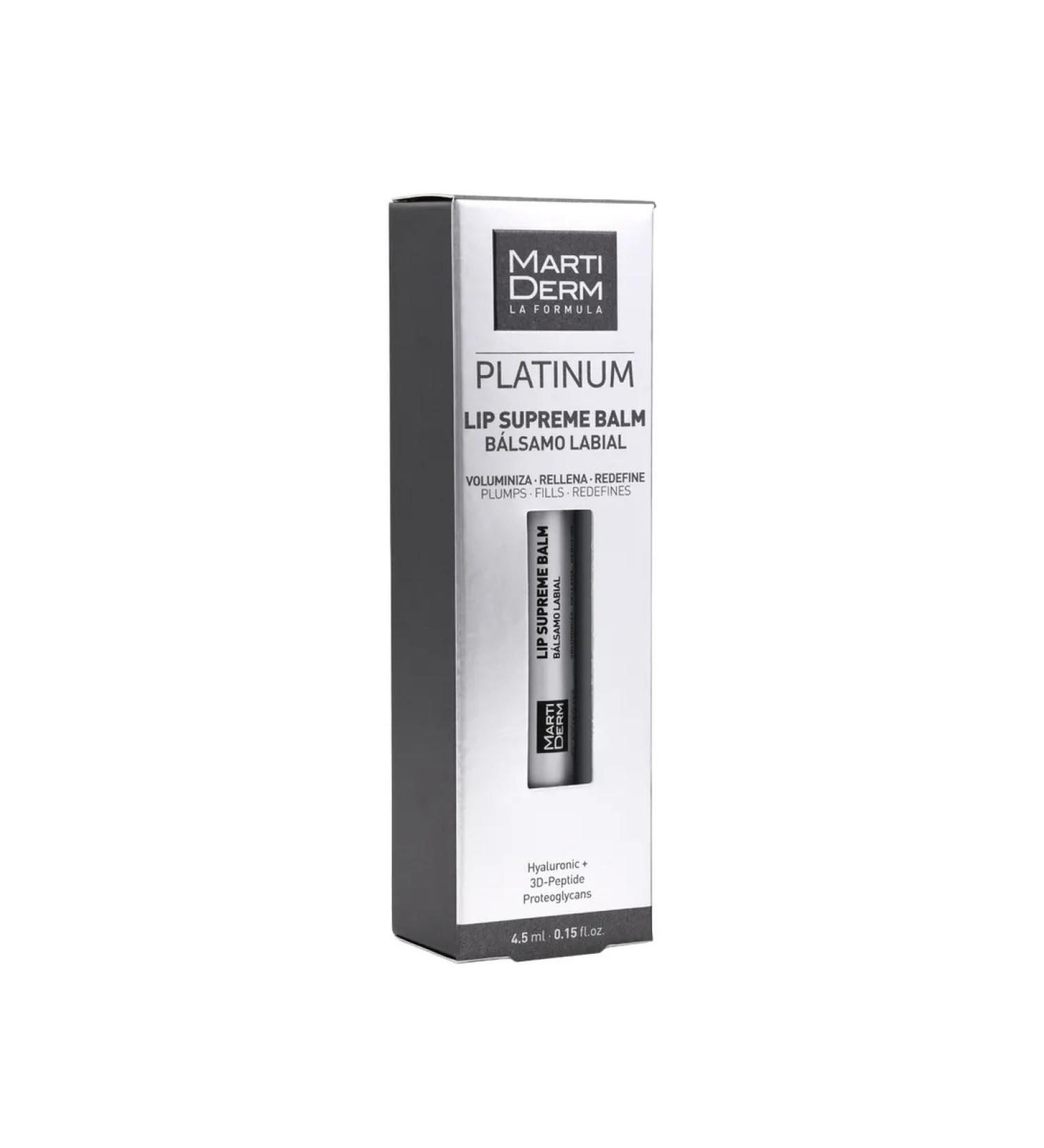 Beauty and care Martiderm Platinum lip balm SUPREME 4.5 ml - Buy Online on GoSupps.com