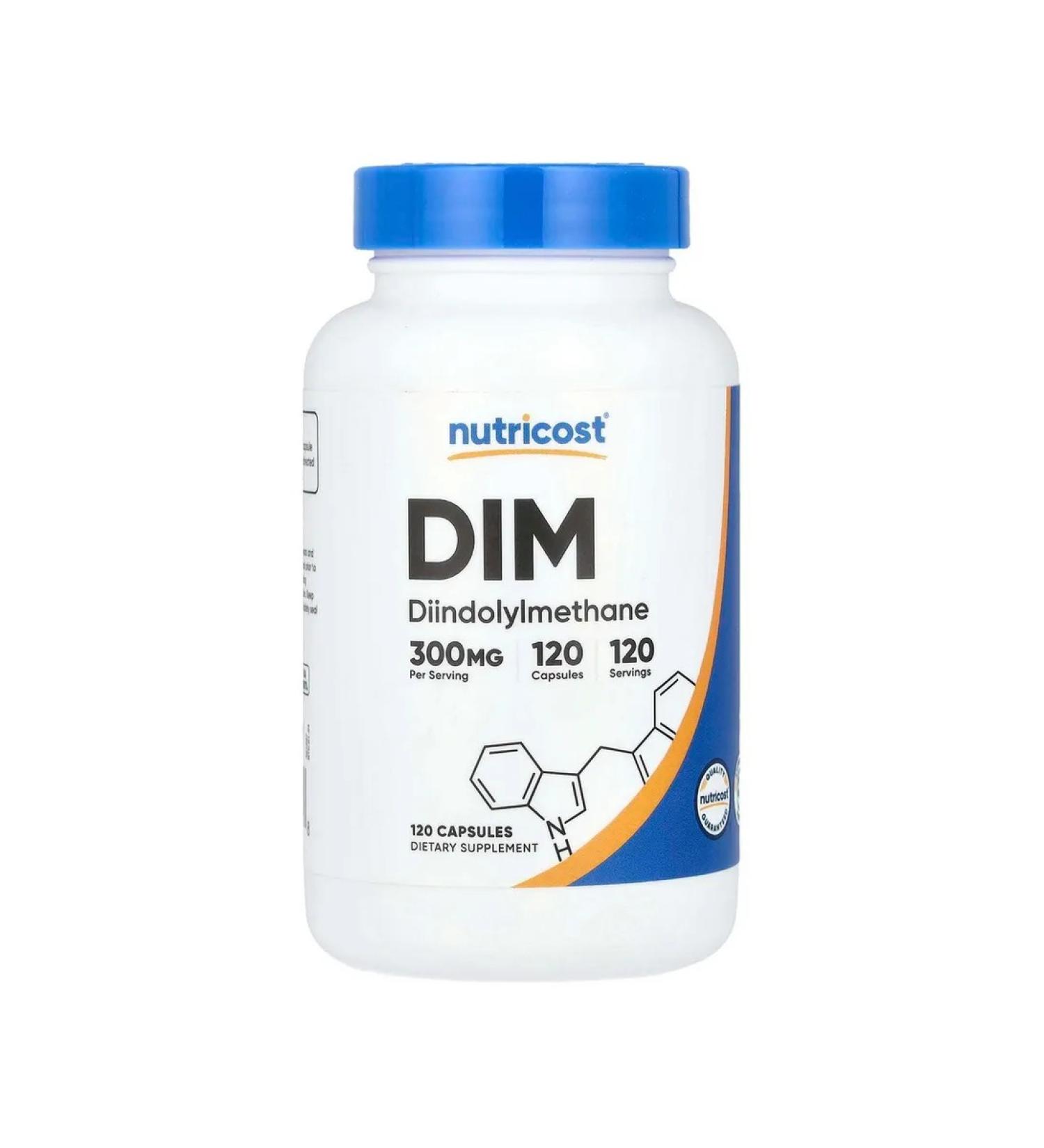 Nutricost Diindolillmetan (DIM) 300 mg 120 capsules