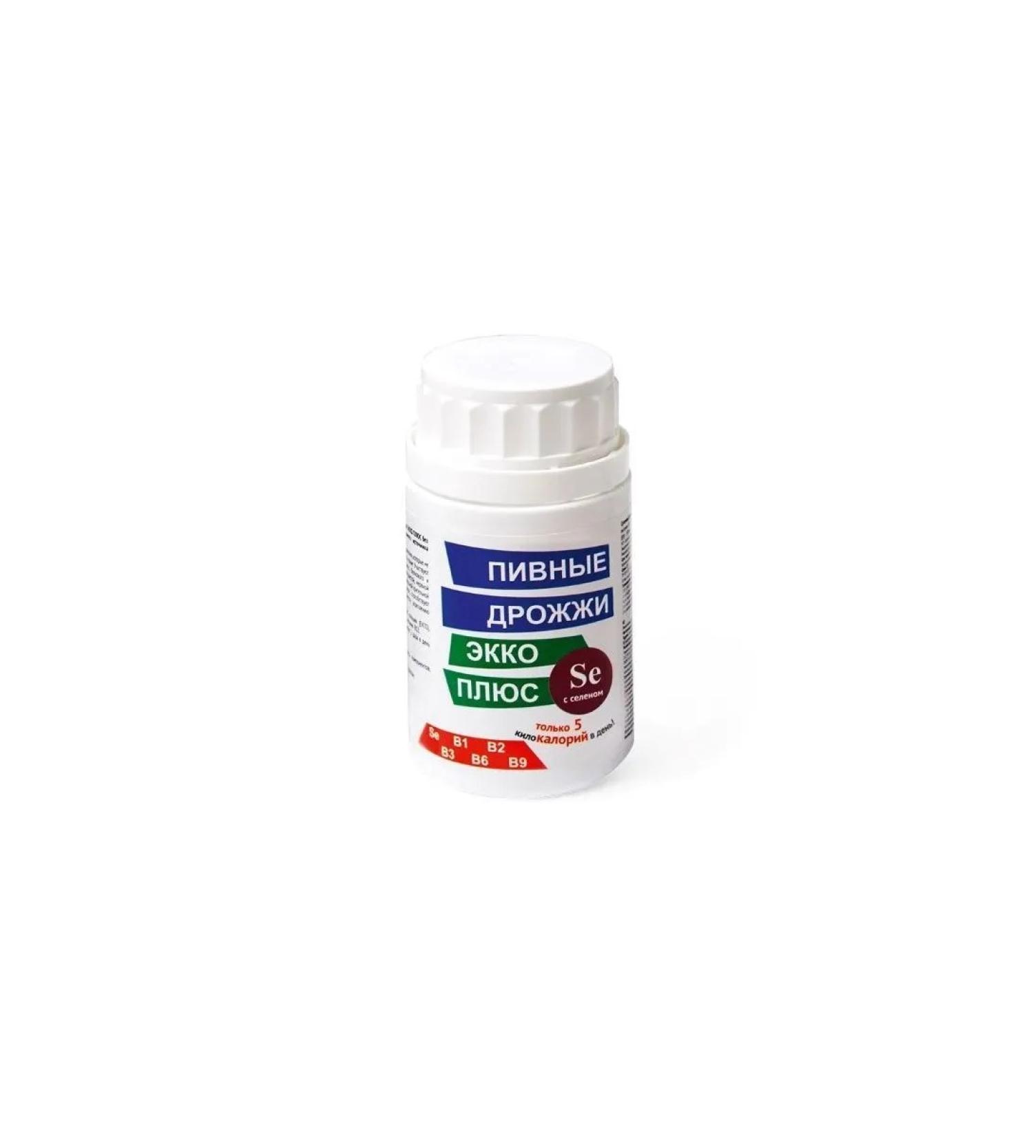 Ekko Plus LLC Beer yeast ECKO plus with selenium N100 table 450 mg - Buy Online on GoSupps.com