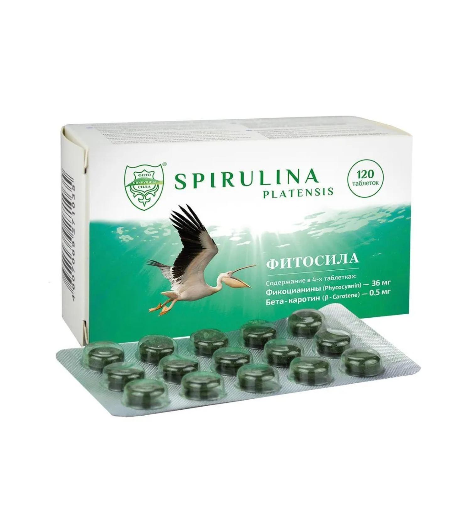 Fitosila LLC Spirulin-phytoslav N120 table - Buy Online on GoSupps.com