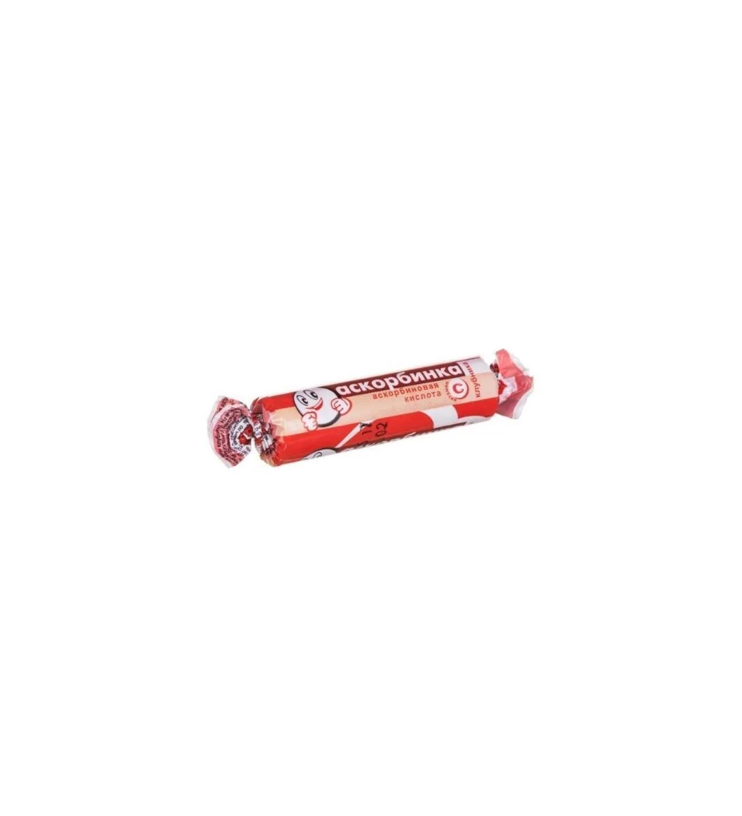 TigodaPharm LLC Askorbinka with the taste of strawberries N10 Table chews 3.0 g of twist