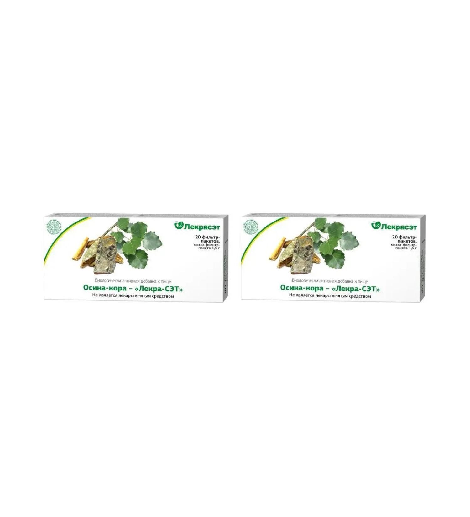 LekraSet Osina -Kora - 1.5 n20 f Pak - 2pcs