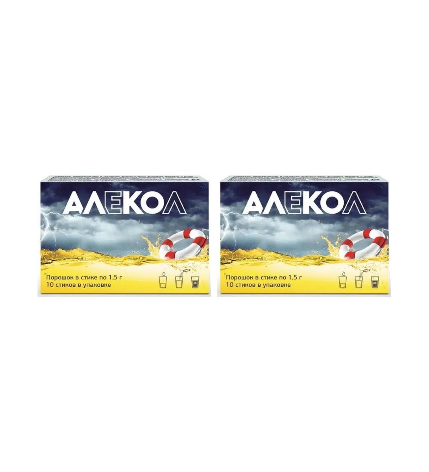 BIOTIKI MNPK LLC Alekol N10 Steak of 1.5g pores - 2pcs - Buy Online on GoSupps.com