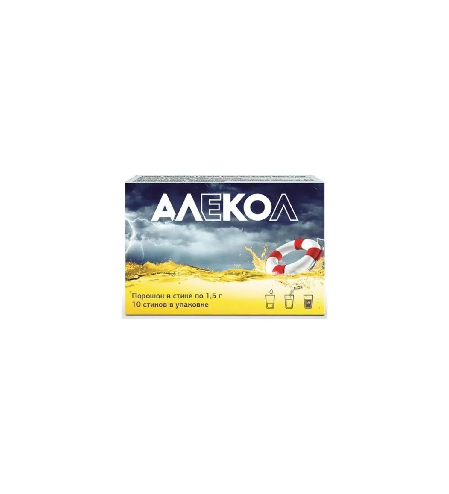 BIOTIKI MNPK LLC Alekol N10 Steak of 1.5g pores - Buy Online on GoSupps.com