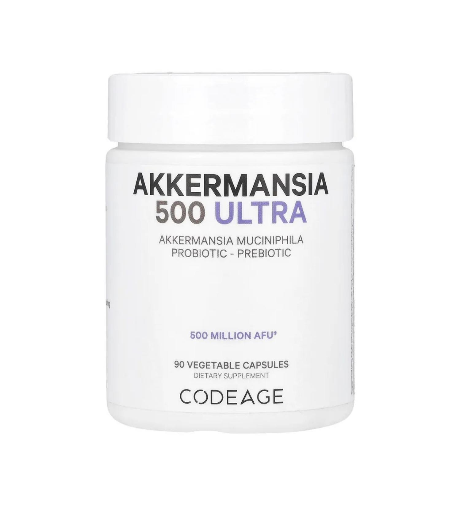 Codeage Ackermansia 500 Ultra 90 plant capsules