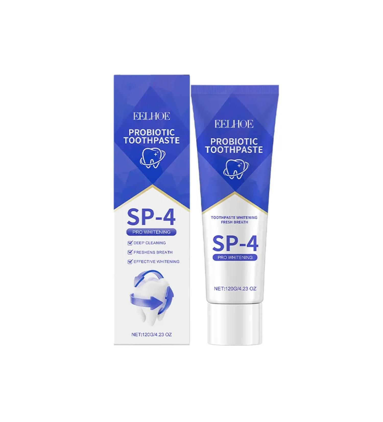 eelhoe Toothpaste with probiotics eliminates smells cares with teeth - Buy Online on GoSupps.com