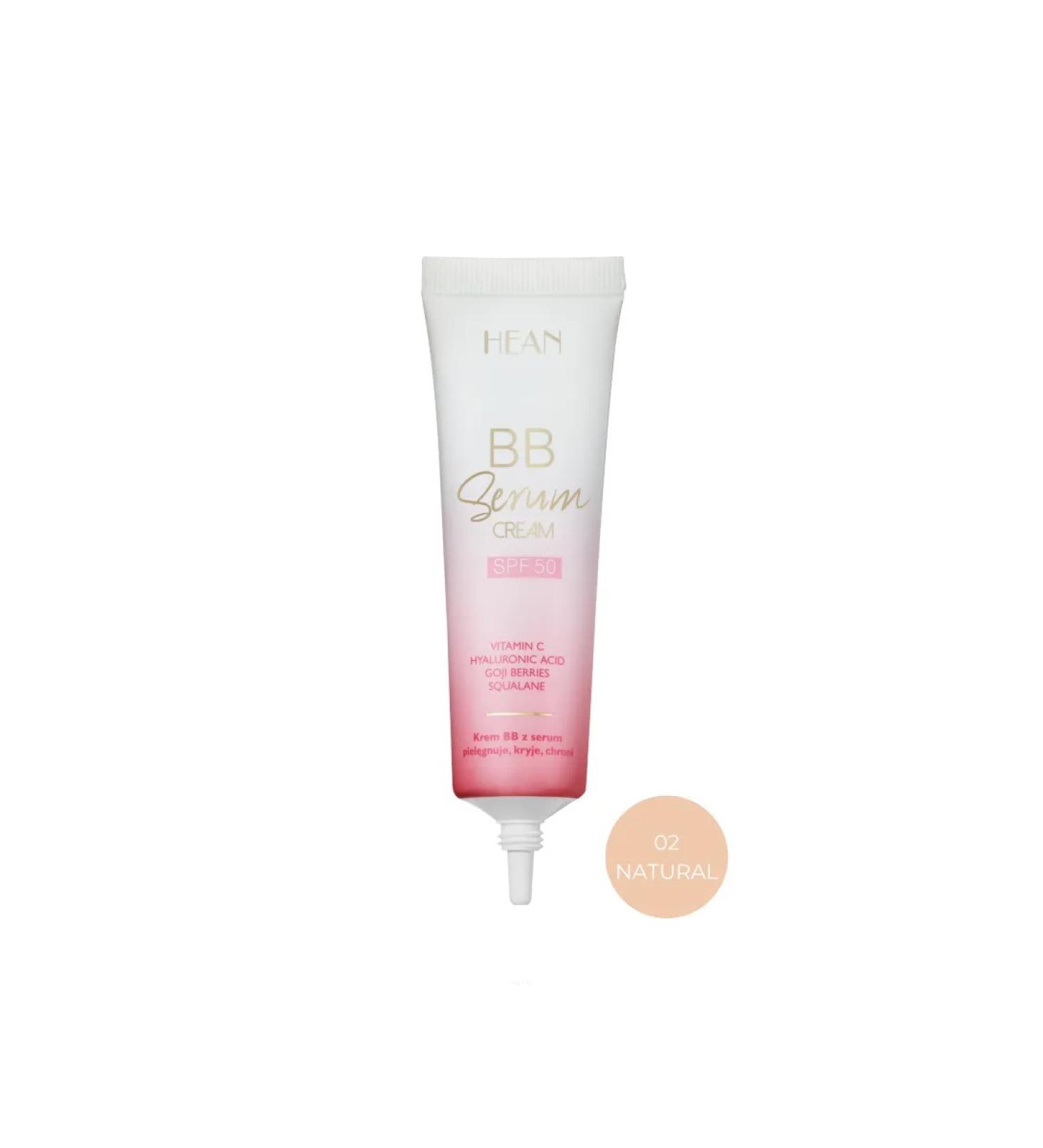 HEAN BB core with a serum SPF 50 02 Natural