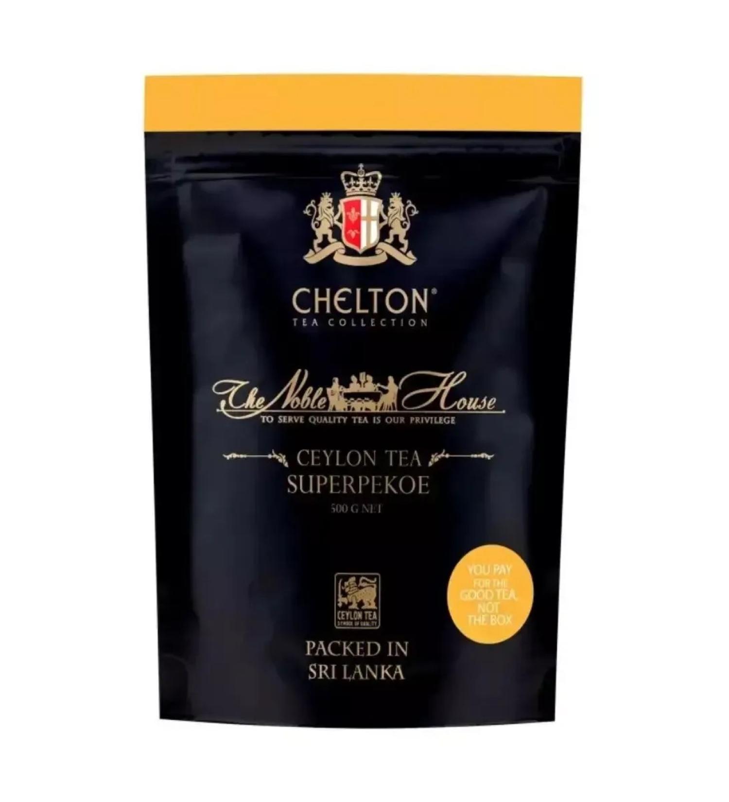 Chelton Tea Black noble house Super river 500 g - Buy Online on GoSupps.com