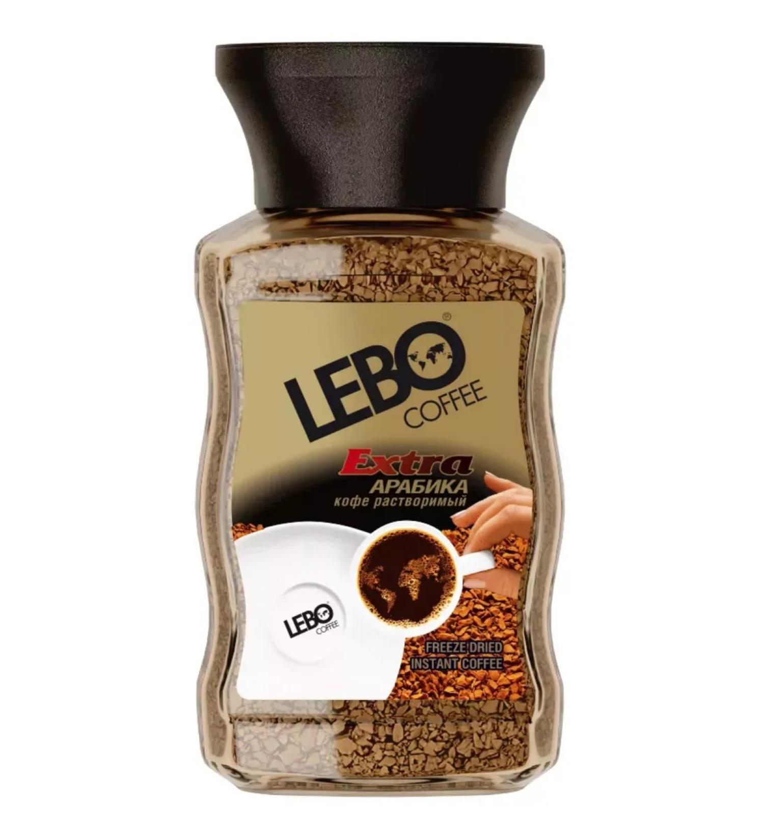 Lebo Soluble Extra coffee sublimated 100 g - Buy Online on GoSupps.com