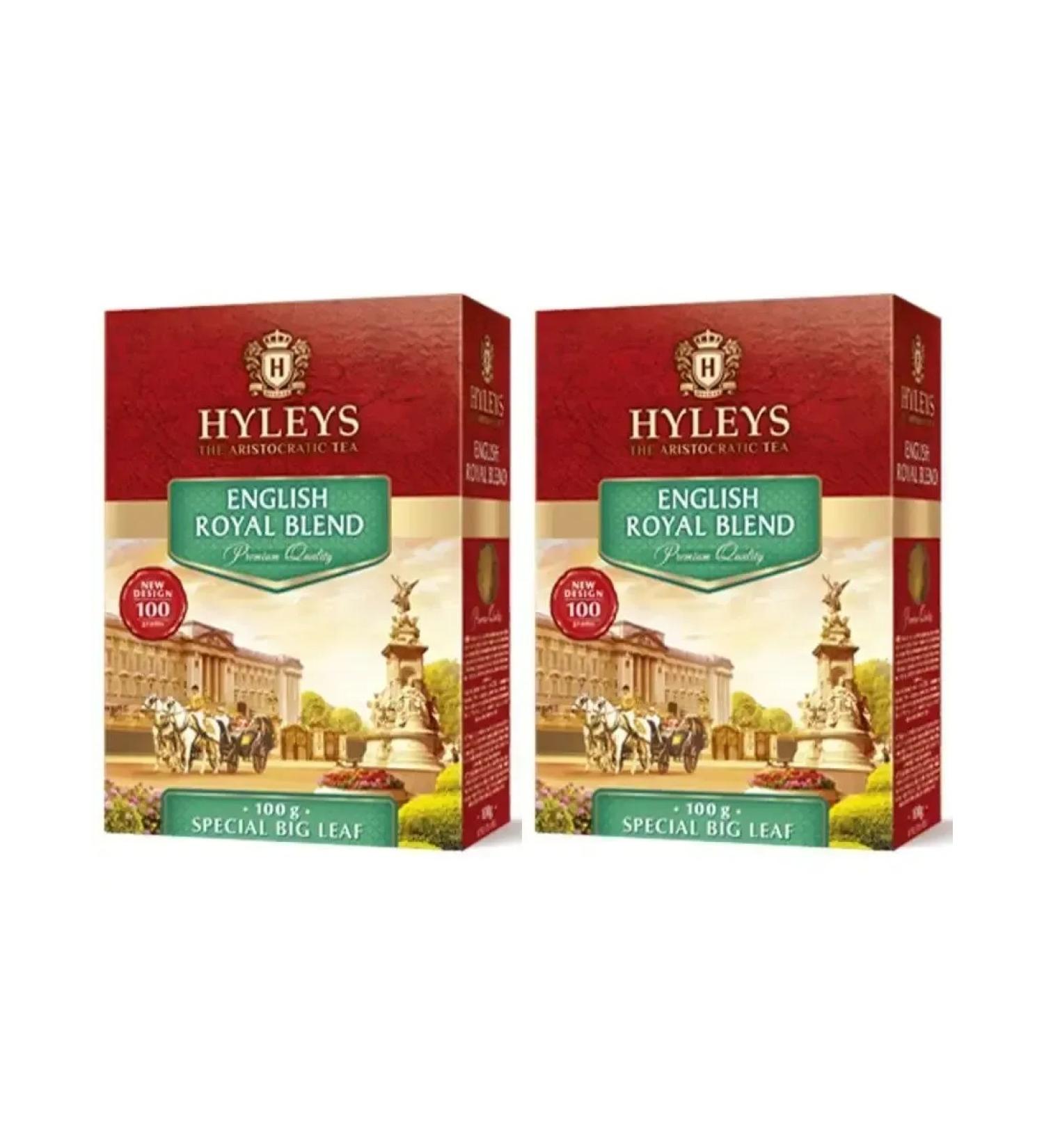 HYLEYS Black tea English royal bathing 2 units of 100g - Buy Online on GoSupps.com