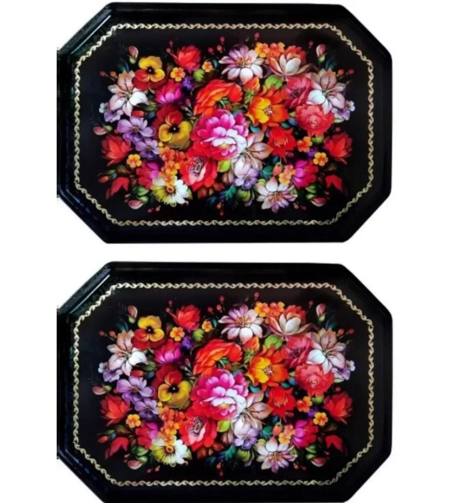 Selections from the sea of tea Black tea casket Russian painting 2 pcs 75 g - Buy Online on GoSupps.com