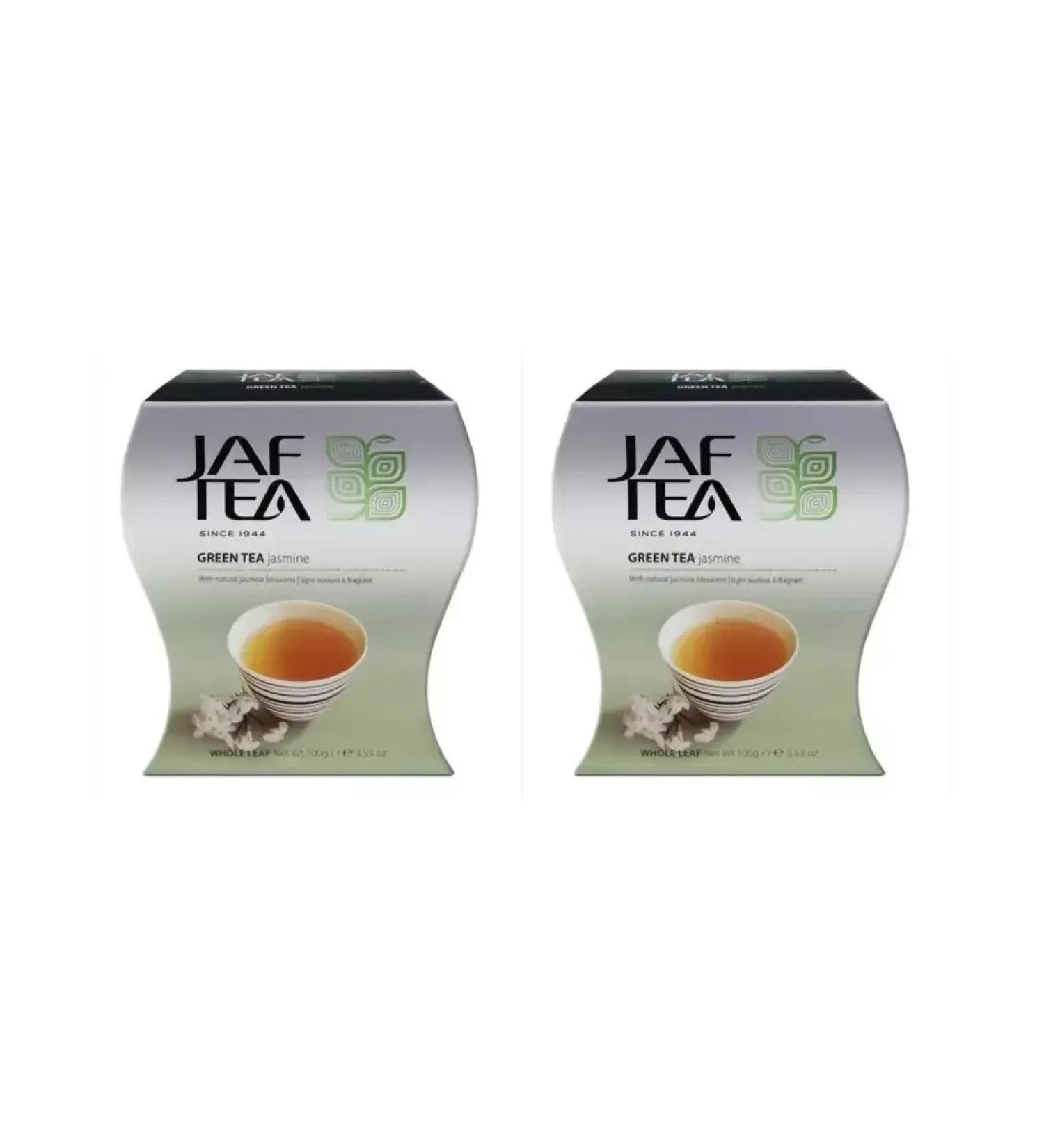 Jaf Tea Green tea with jasmine 100 g 2 packages - Buy Online on GoSupps.com