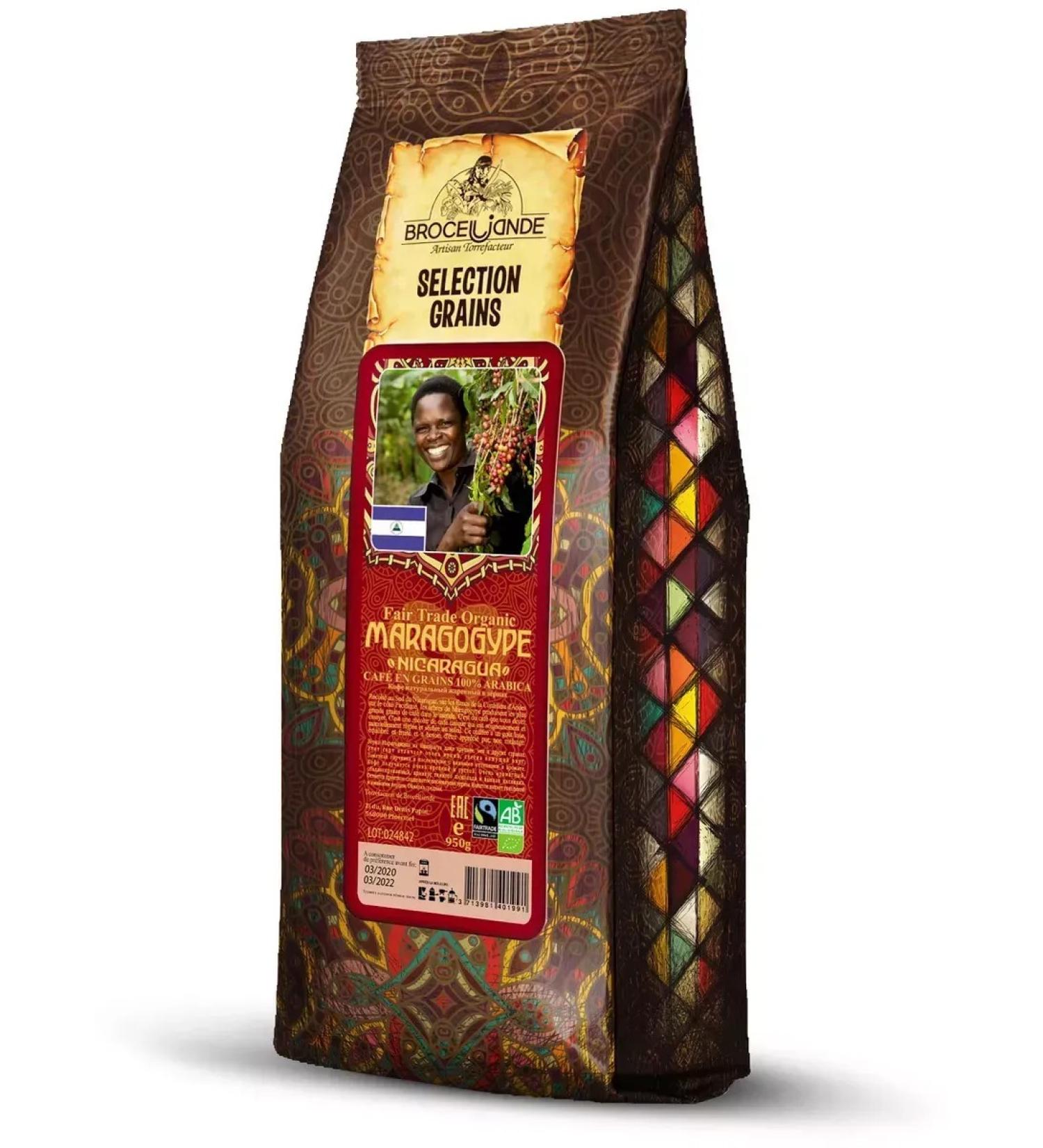 Brocelliande Coffee in Maragogype Nicaragua 1 UD 950 g - Buy Online on GoSupps.com