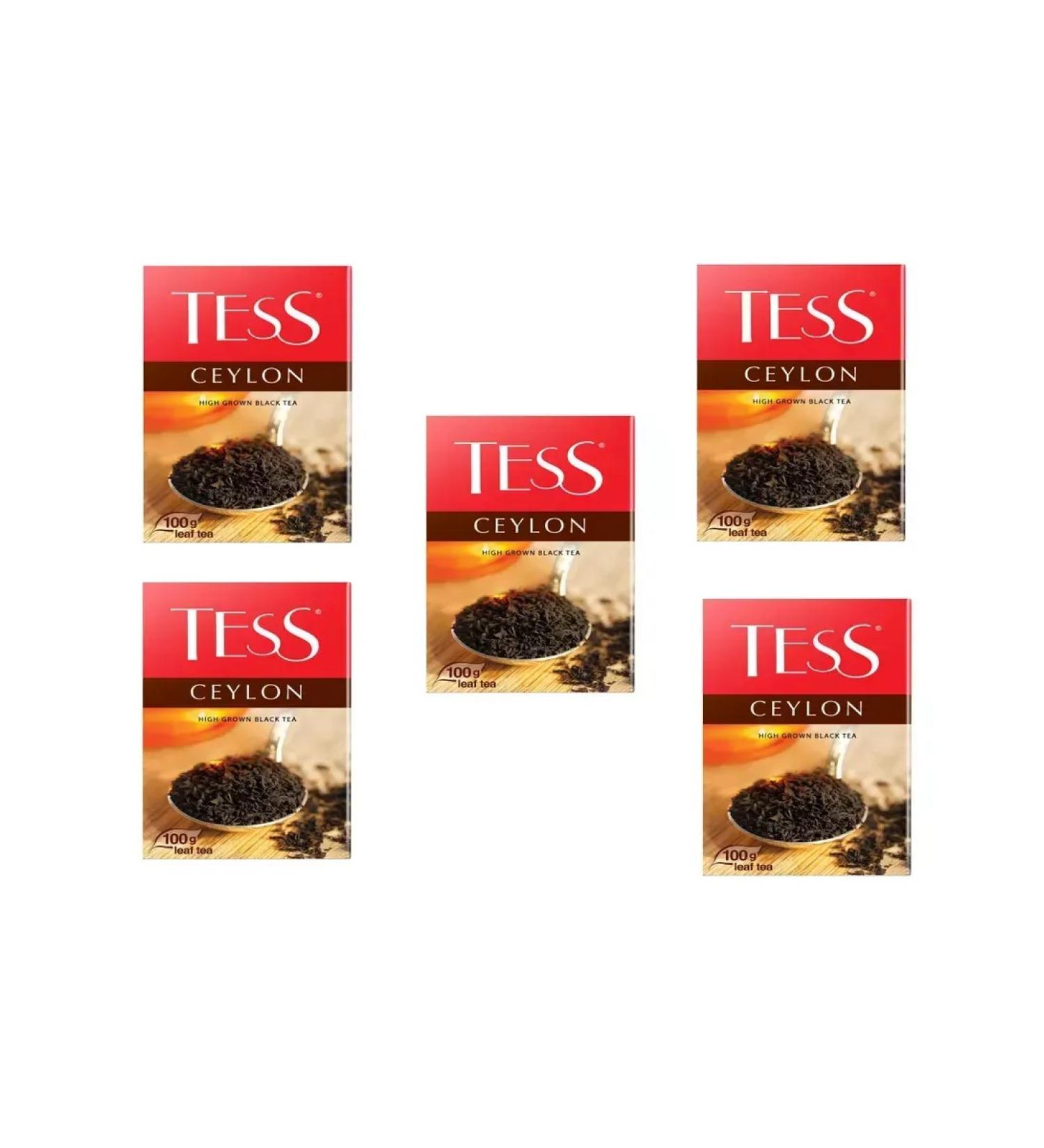 TESS Black tea Ceylon 5 U to 100 g - Buy Online on GoSupps.com