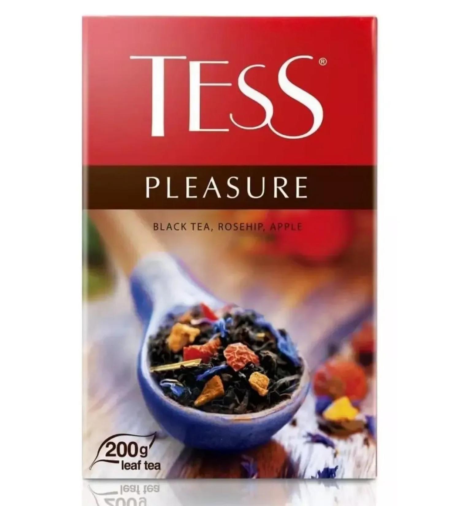 TESS Black tea pleasure leaf 200 g