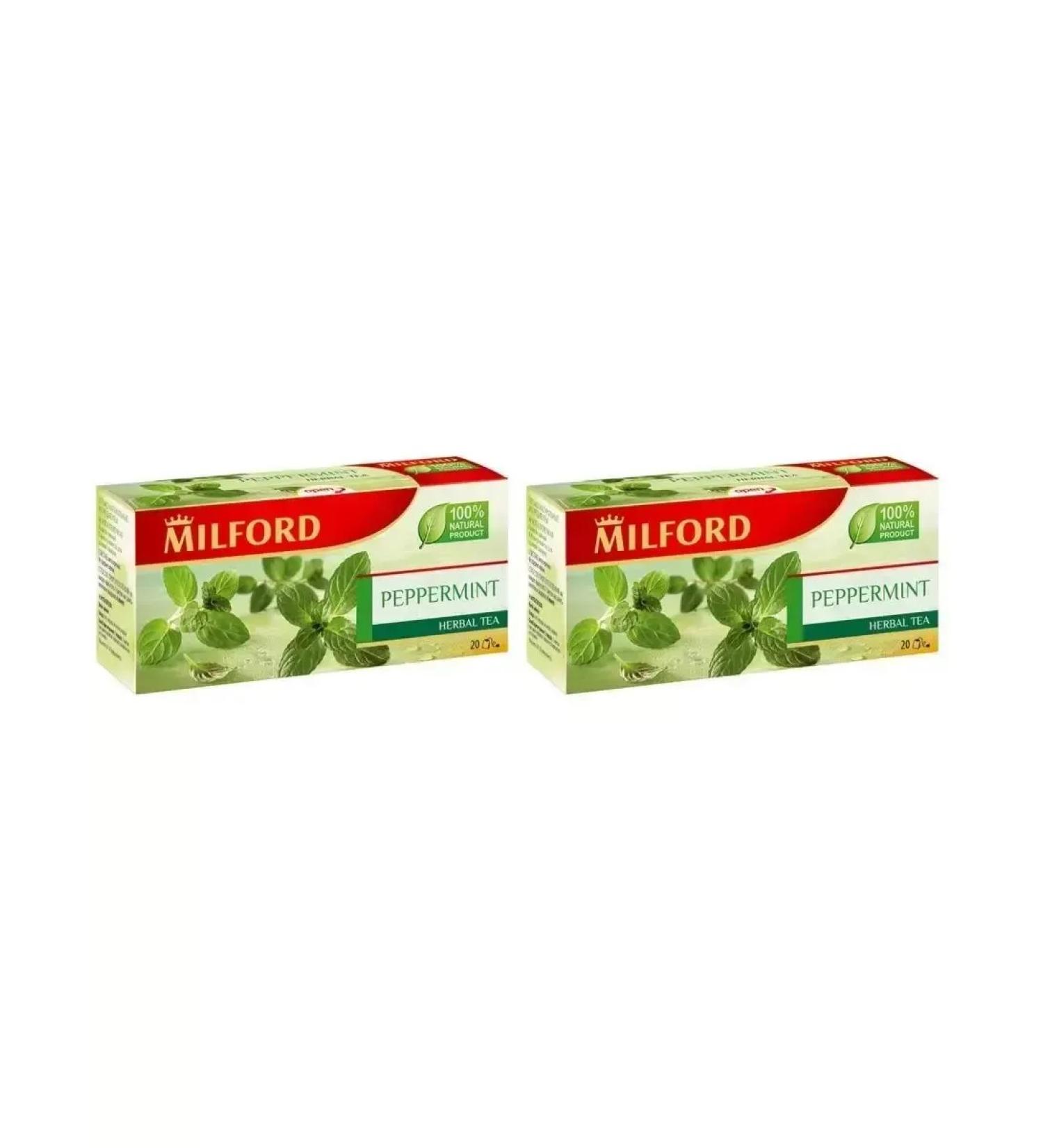 Milford Perechny herbal tea 2 units of 20 bags - Buy Online on GoSupps.com