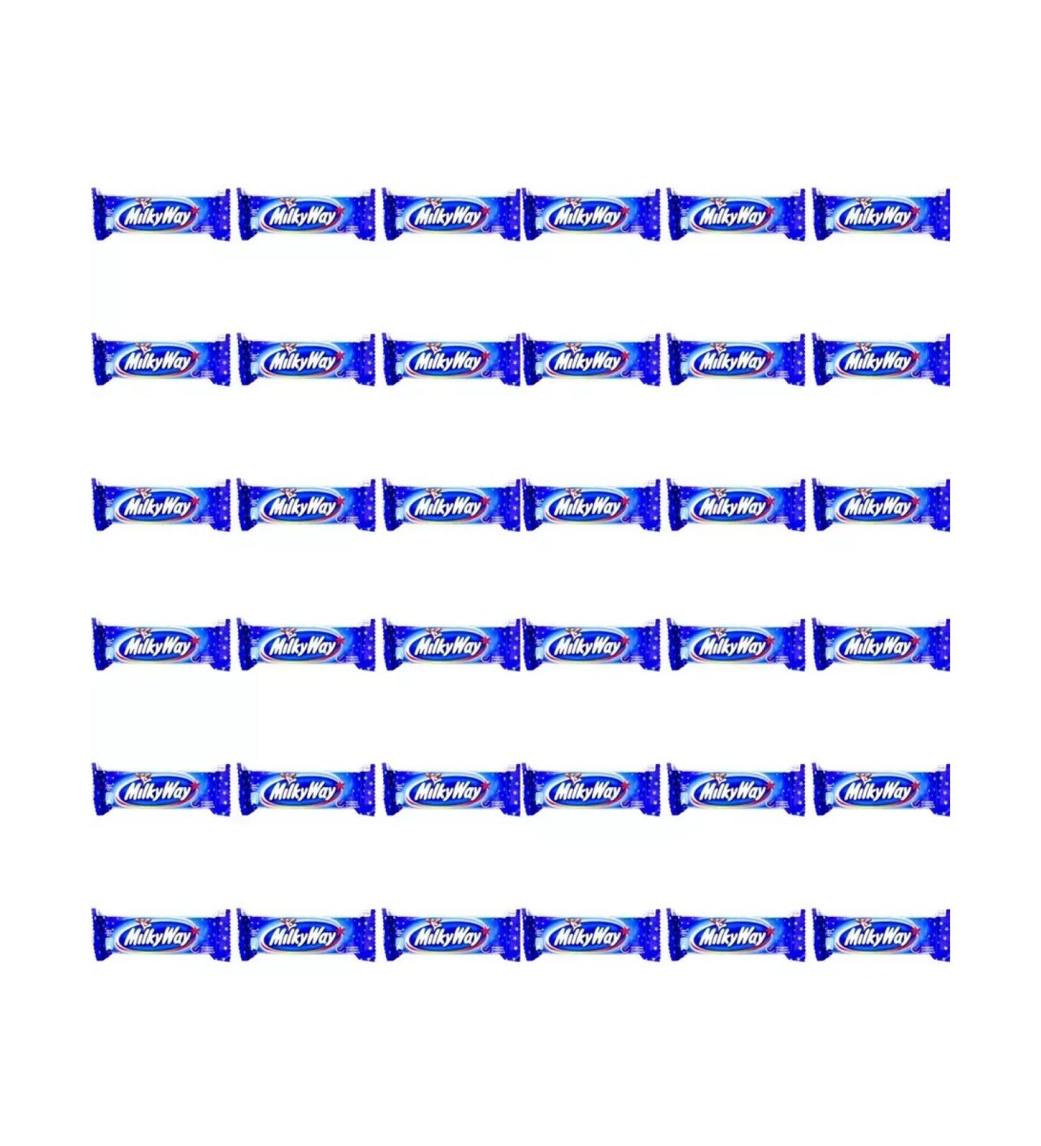 Milky Way Chocolate bar with a souffle 36 pieces of 26 grams - Buy Online on GoSupps.com