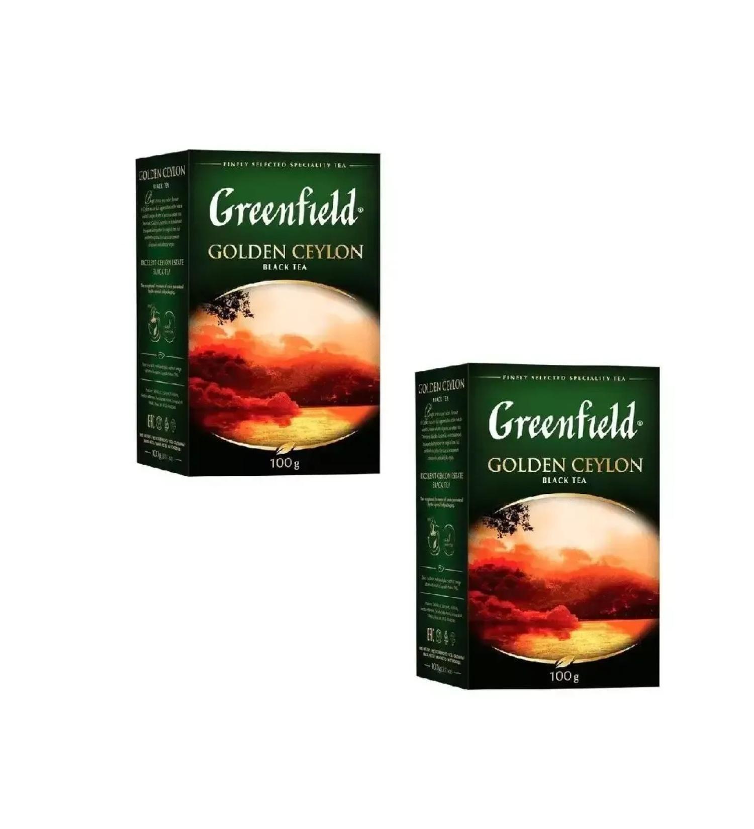 Greenfield Golden Ceylon tea - Buy Online on GoSupps.com