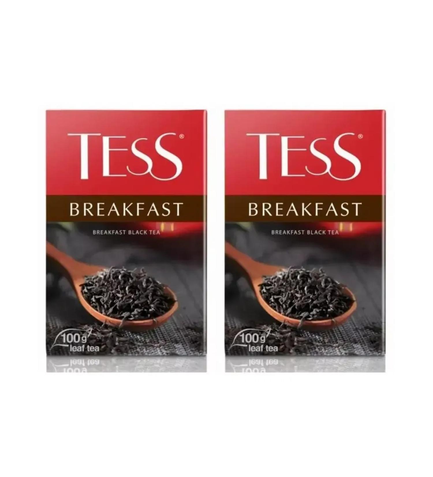 TESS Tea Breakfast black sheet 100 g - Buy Online on GoSupps.com