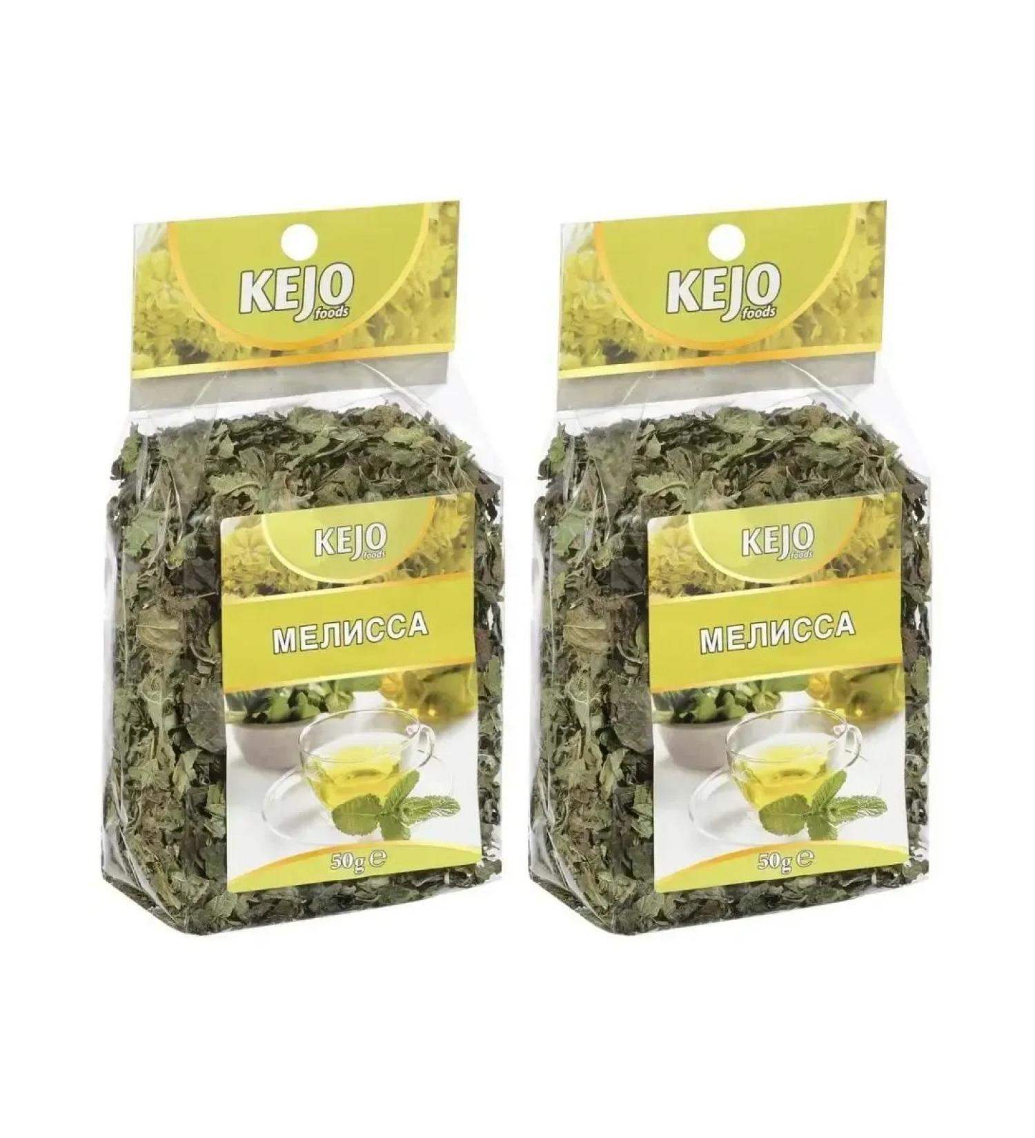 KEJOfoods Herbal tea "Melissa" leaf 2 units of 50 g - Buy Online on GoSupps.com