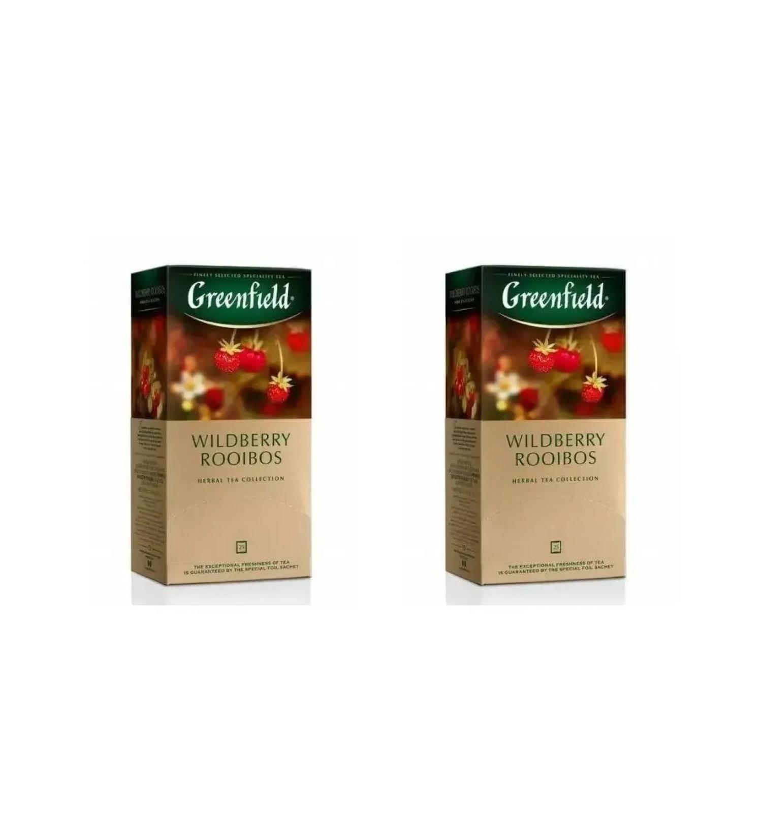 Greenfield Grassing Wildberry Rooibos 25 bags - Buy Online on GoSupps.com