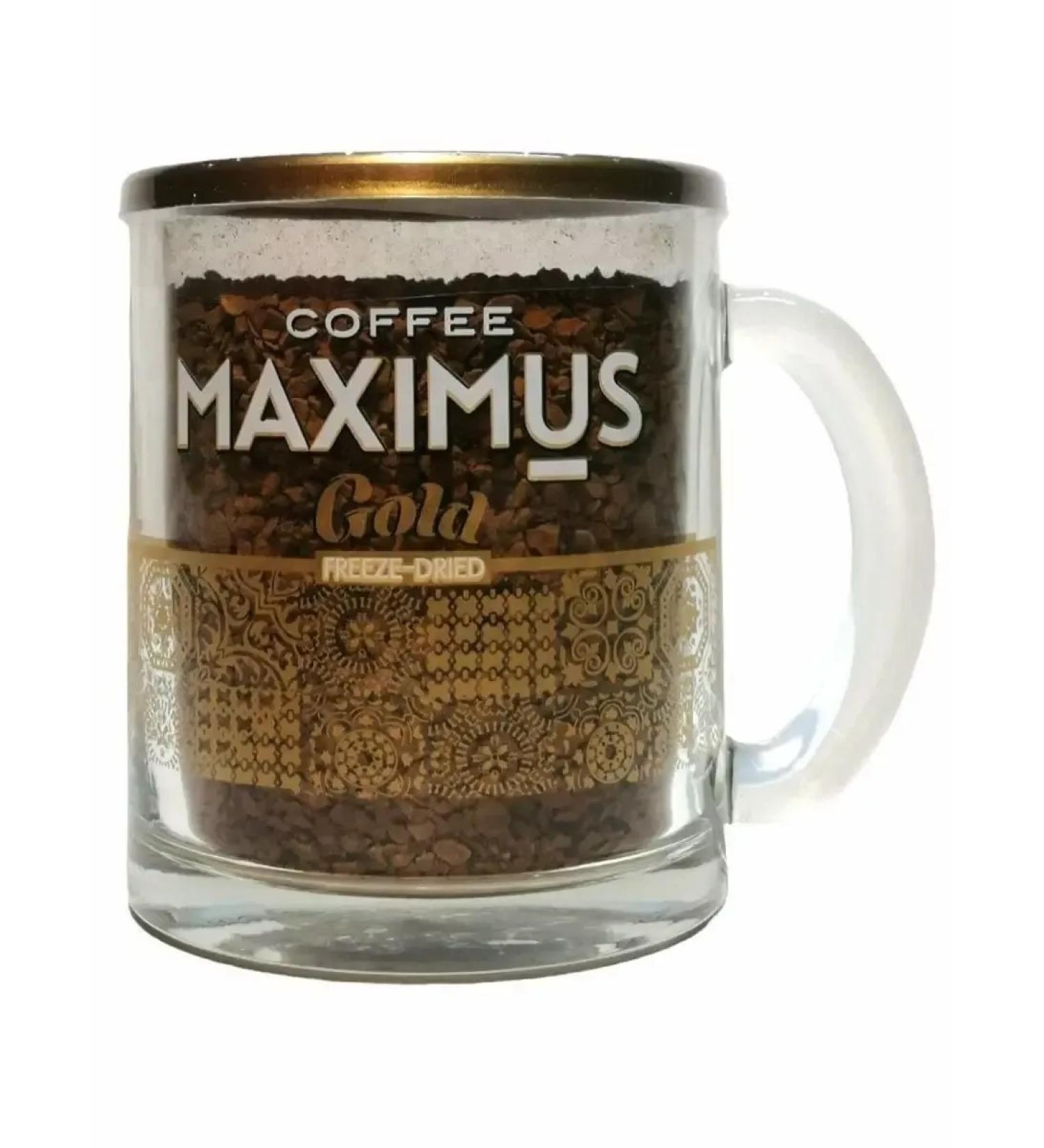 MAXIMUS Coffee soluble sublimated Gold 70 g