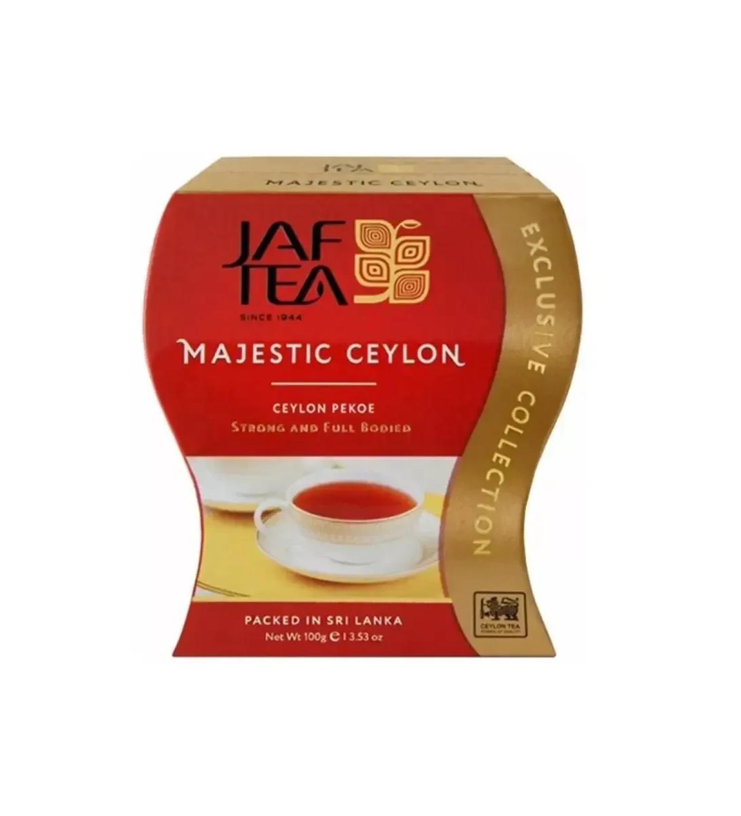 Jaf Tea Black tea Majestic Seylon Pekoe 100 g