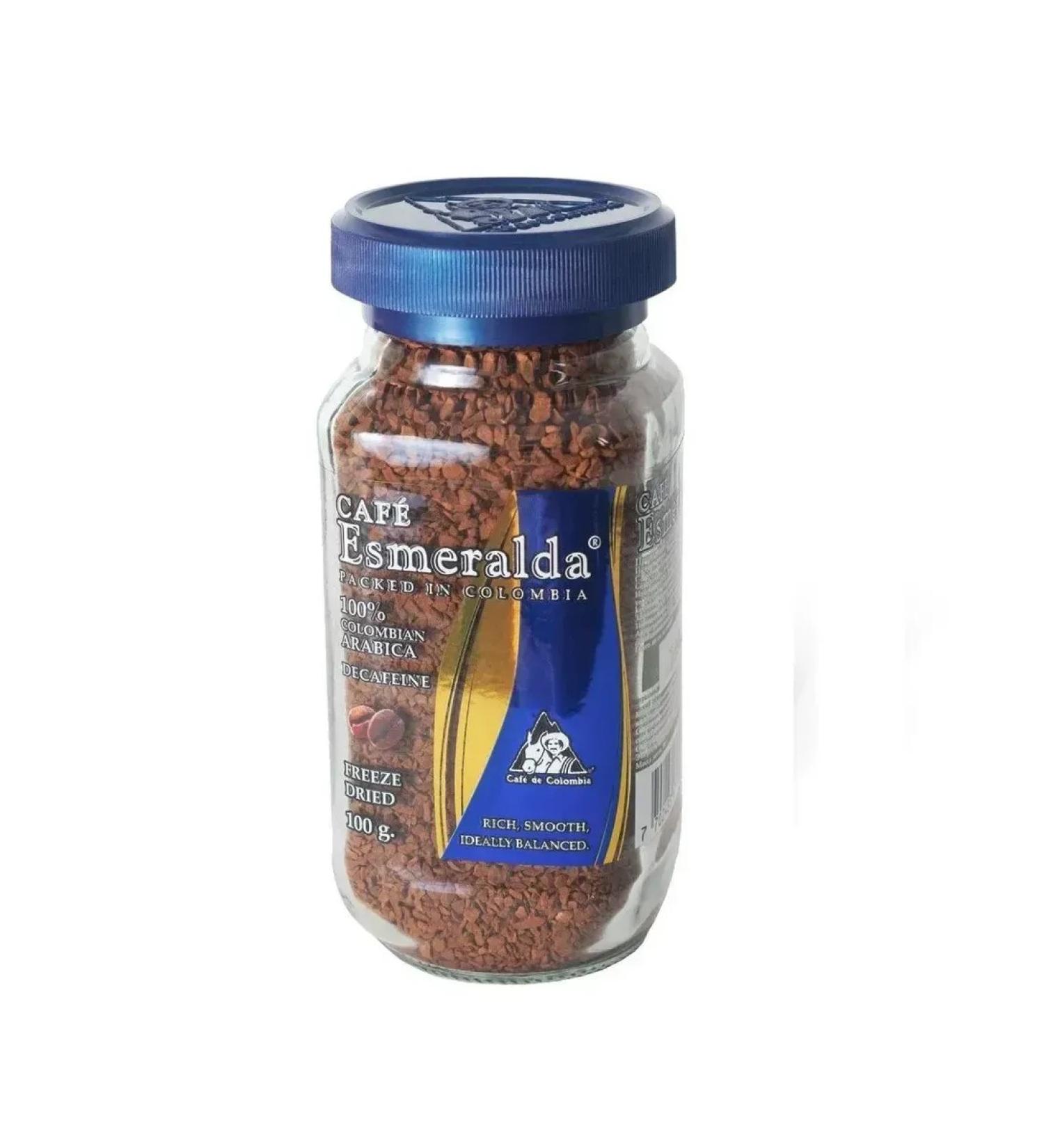 Cafe Esmeralda Coffee is soluble without caffeine 100 g