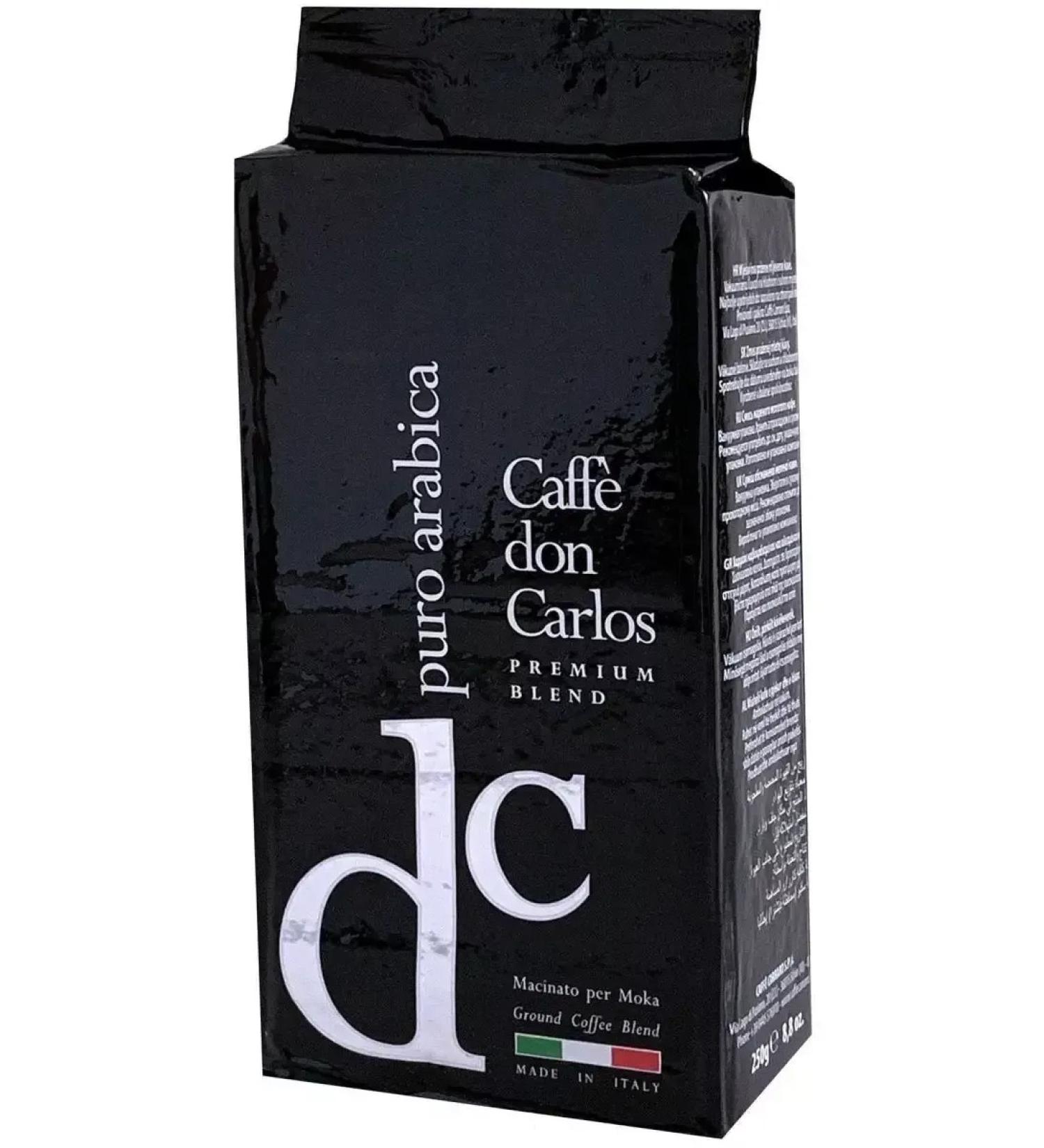 Don Carlos Ground Coffee Puro Arabica - Buy Online on GoSupps.com