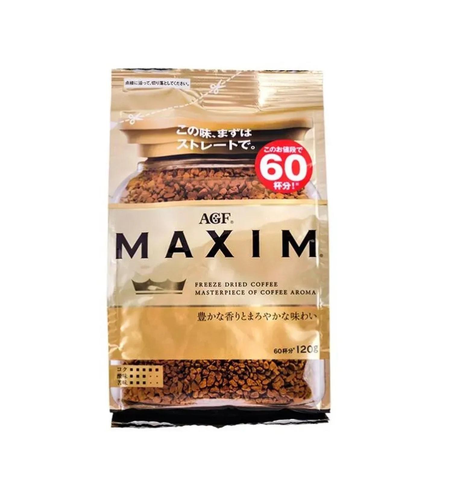MAXIM Coffee is soluble soft packaging 120 g - Buy Online on GoSupps.com