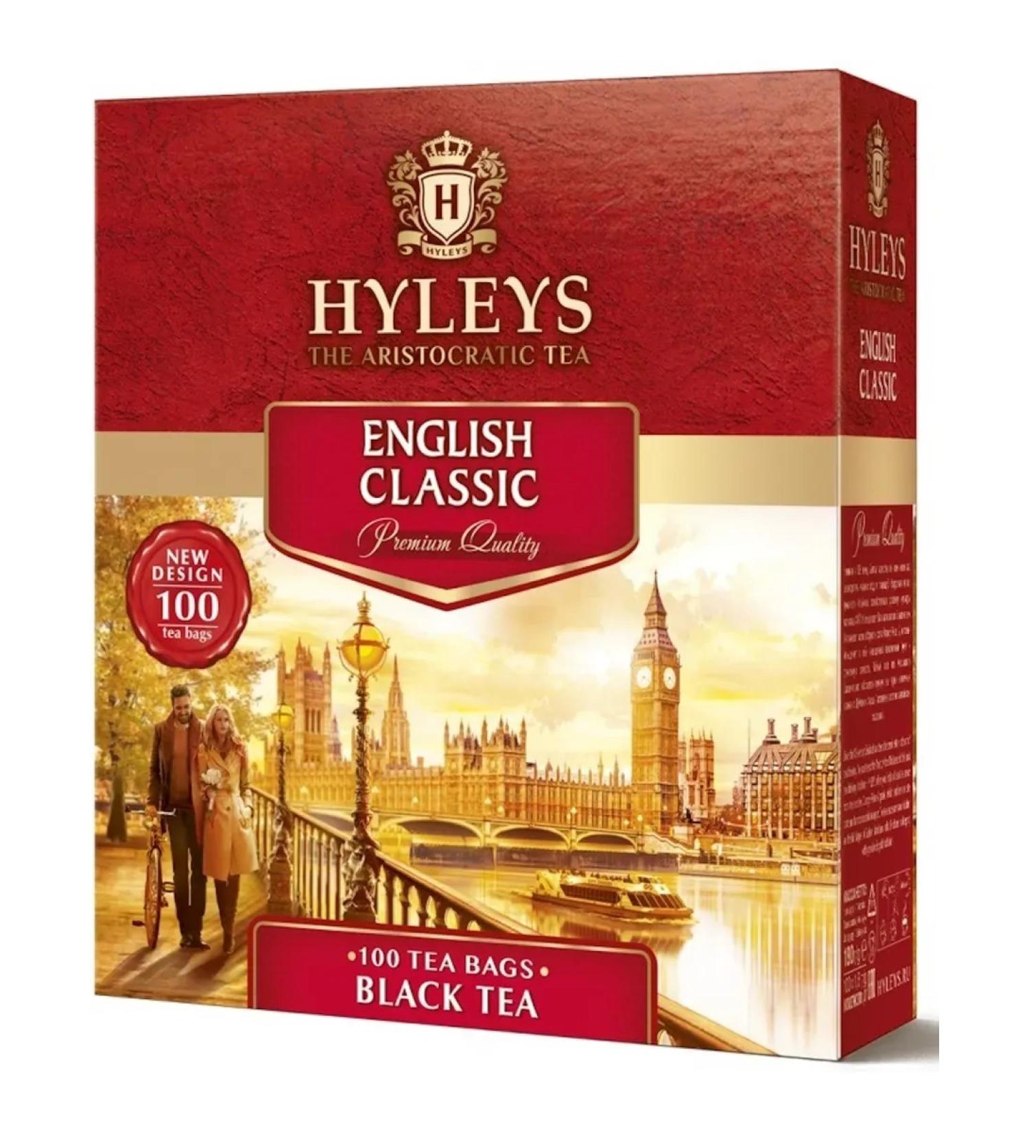 HYLEYS Black tea English classic 100 pack